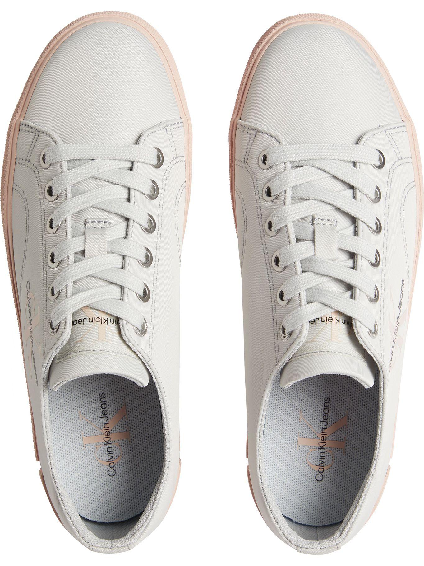 Zapatilla  Vulcanized Laceup Ny Blanco Calvin Klein-3