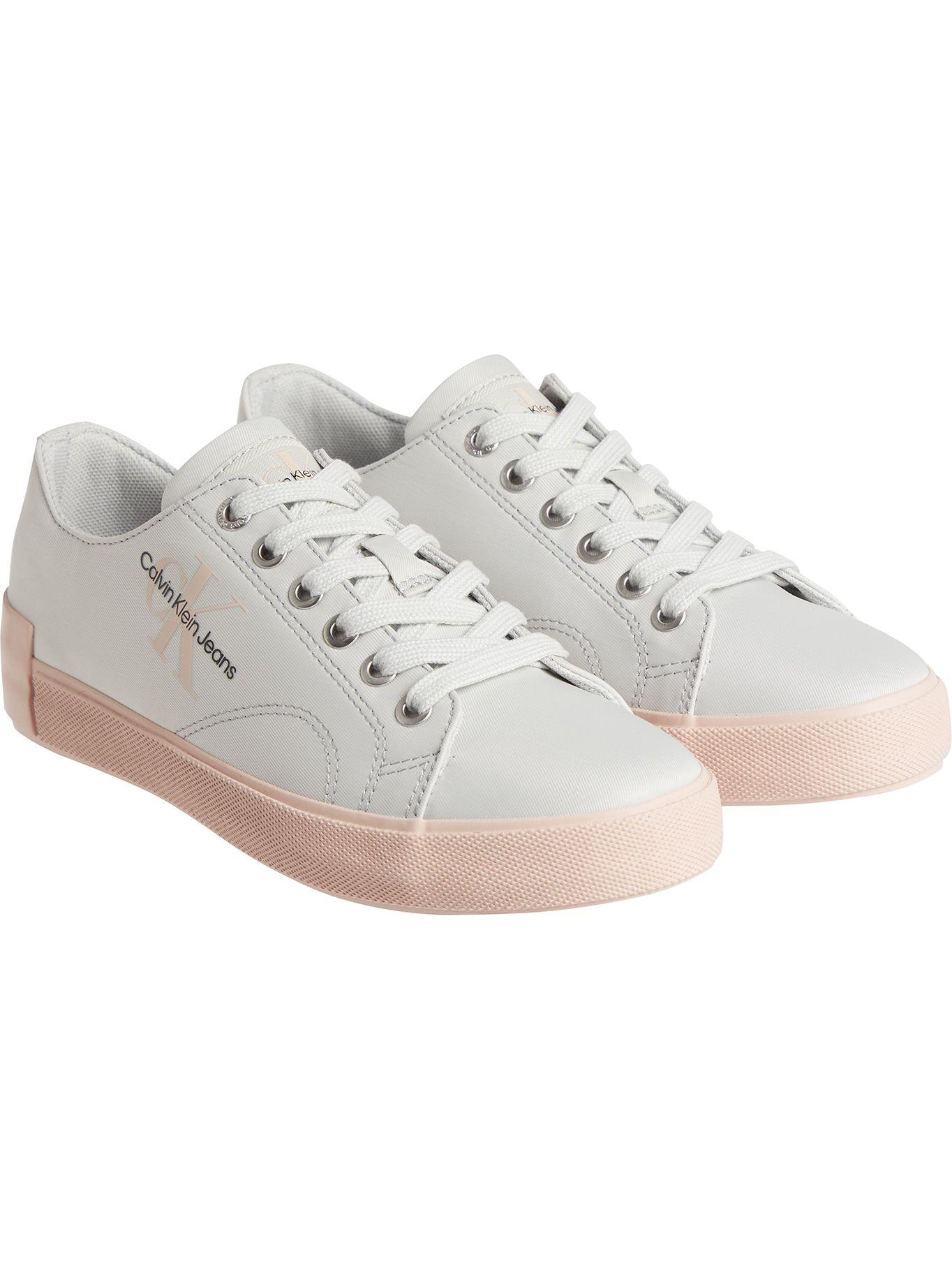 Zapatilla  Vulcanized Laceup Ny Blanco Calvin Klein-0