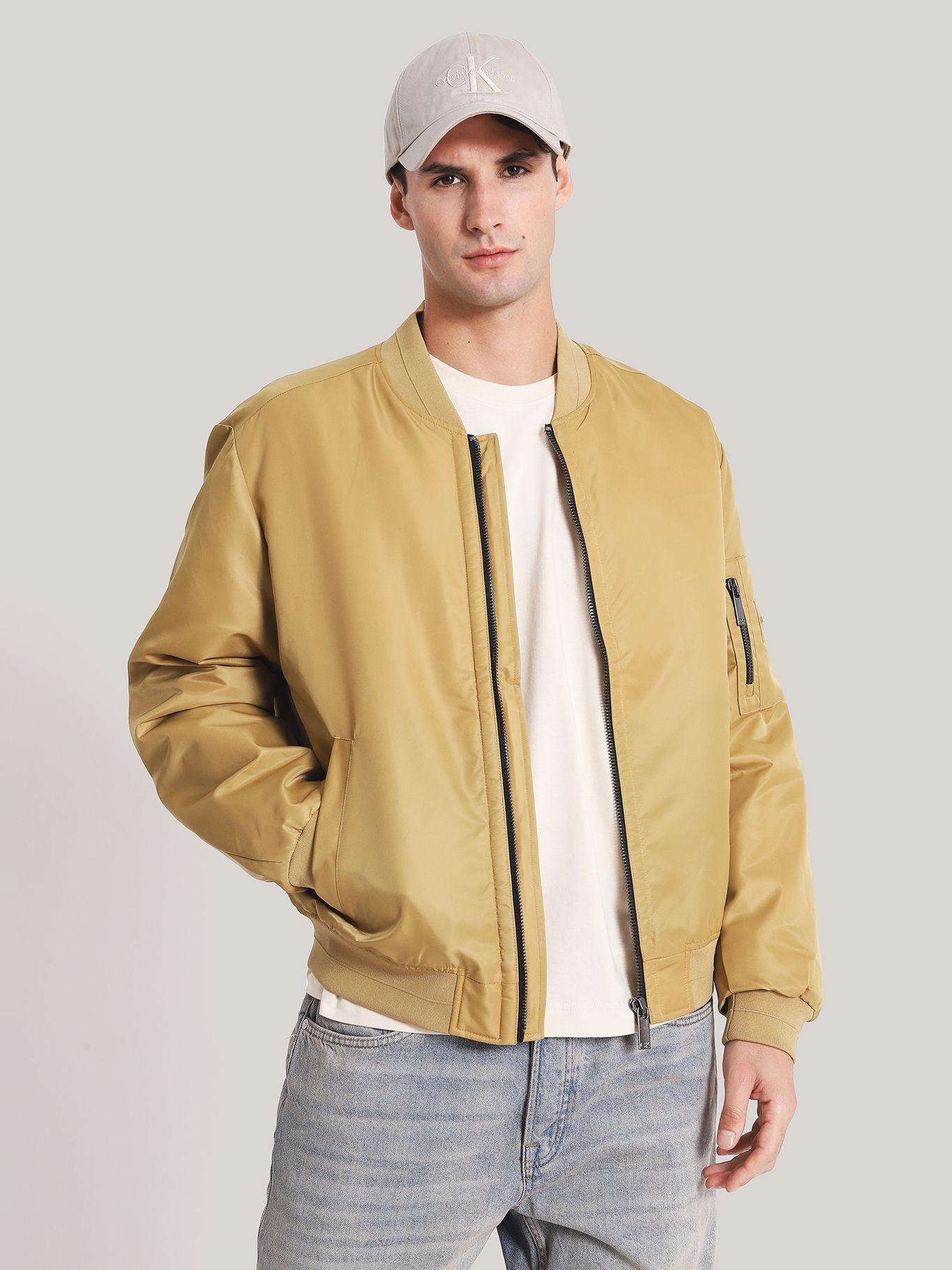 Chaqueta Recycled Sateen Iconic Café Calvin Klein-0