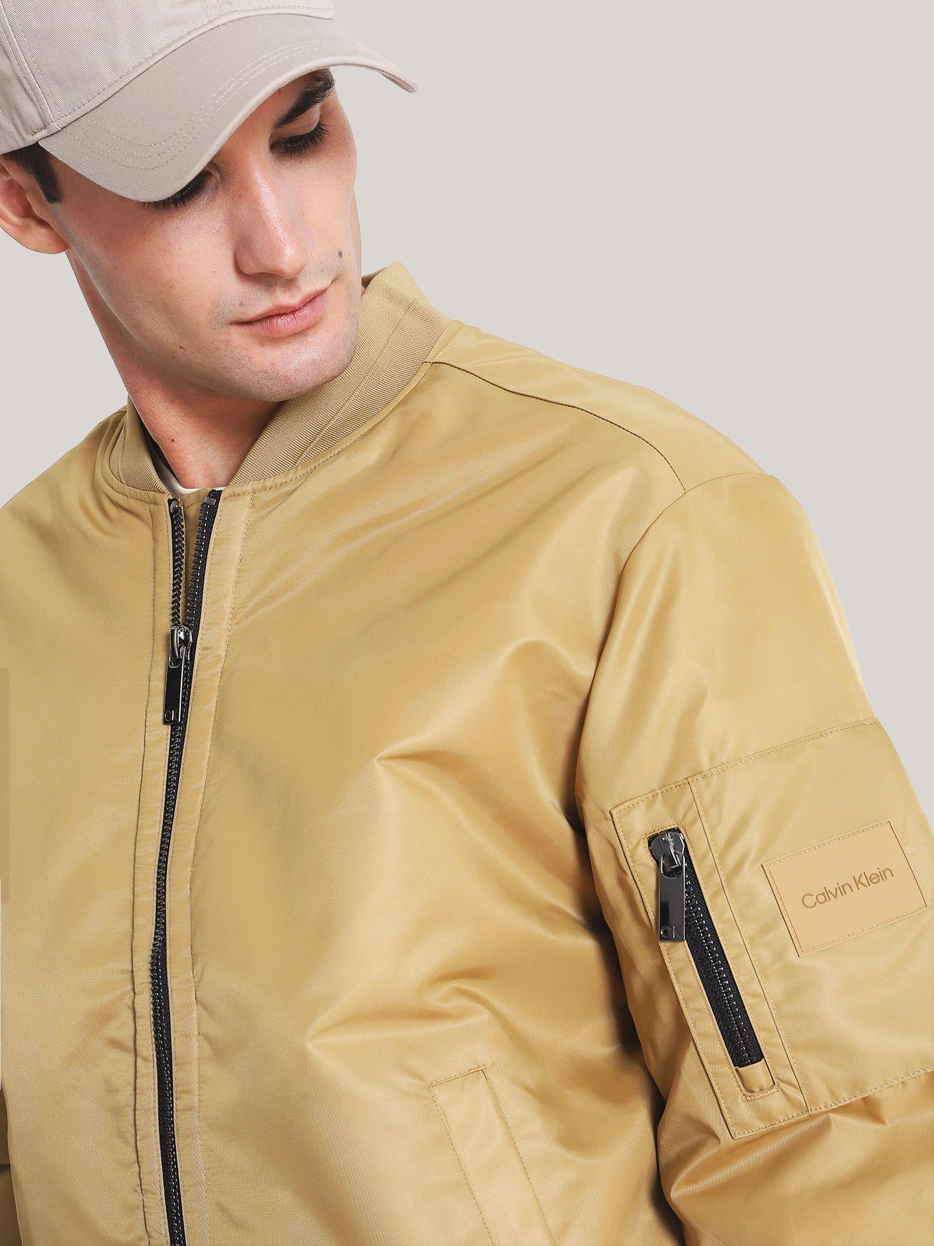 Chaqueta Recycled Sateen Iconic Café Calvin Klein-3