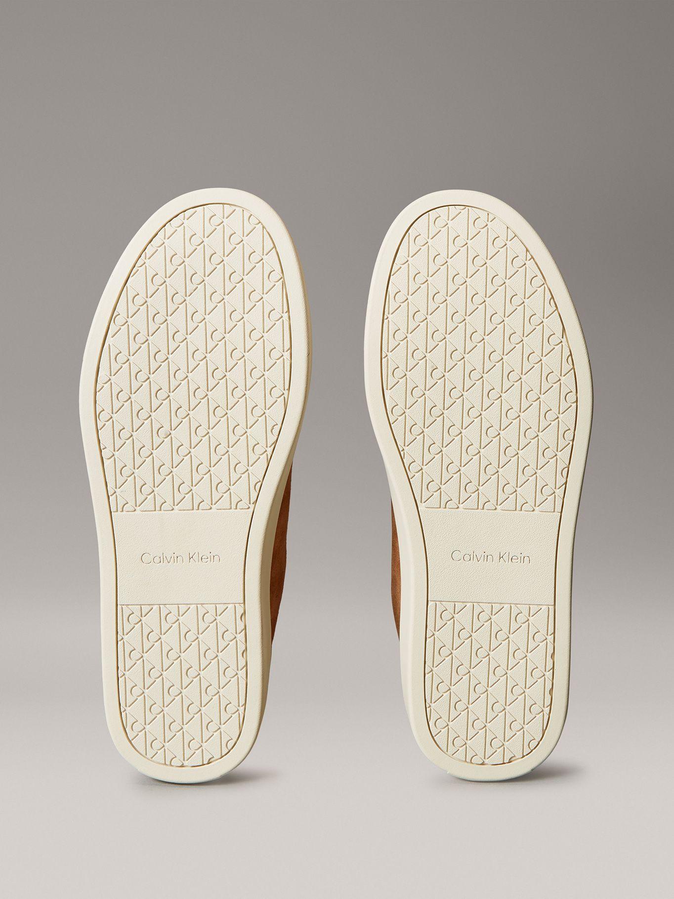 Zapatillas Clásicas con Suela Gruesa Cafe Calvin Klein-3