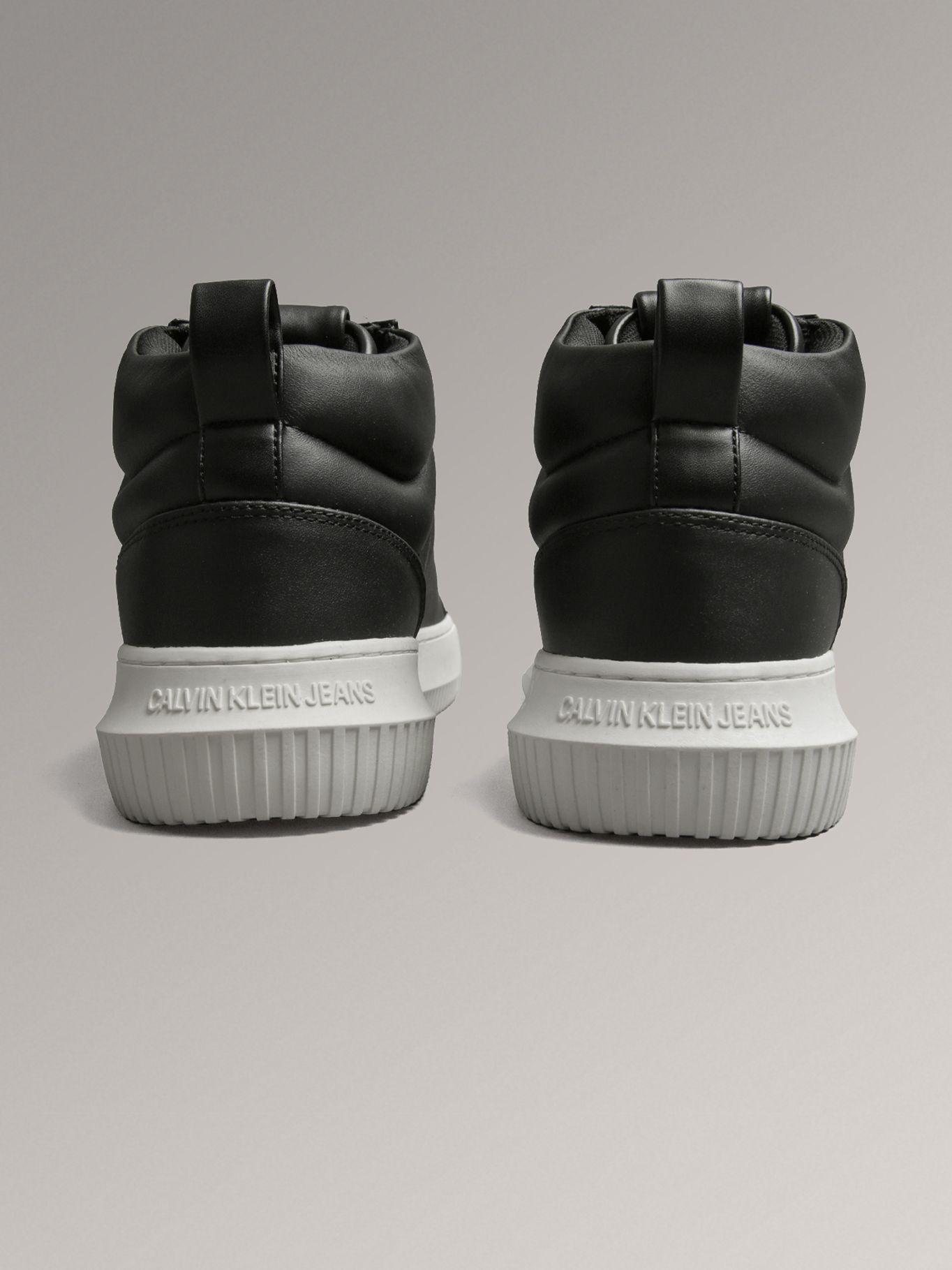 Zapatillas Chunky Cupsole Clean High Negro Calvin Klein-1