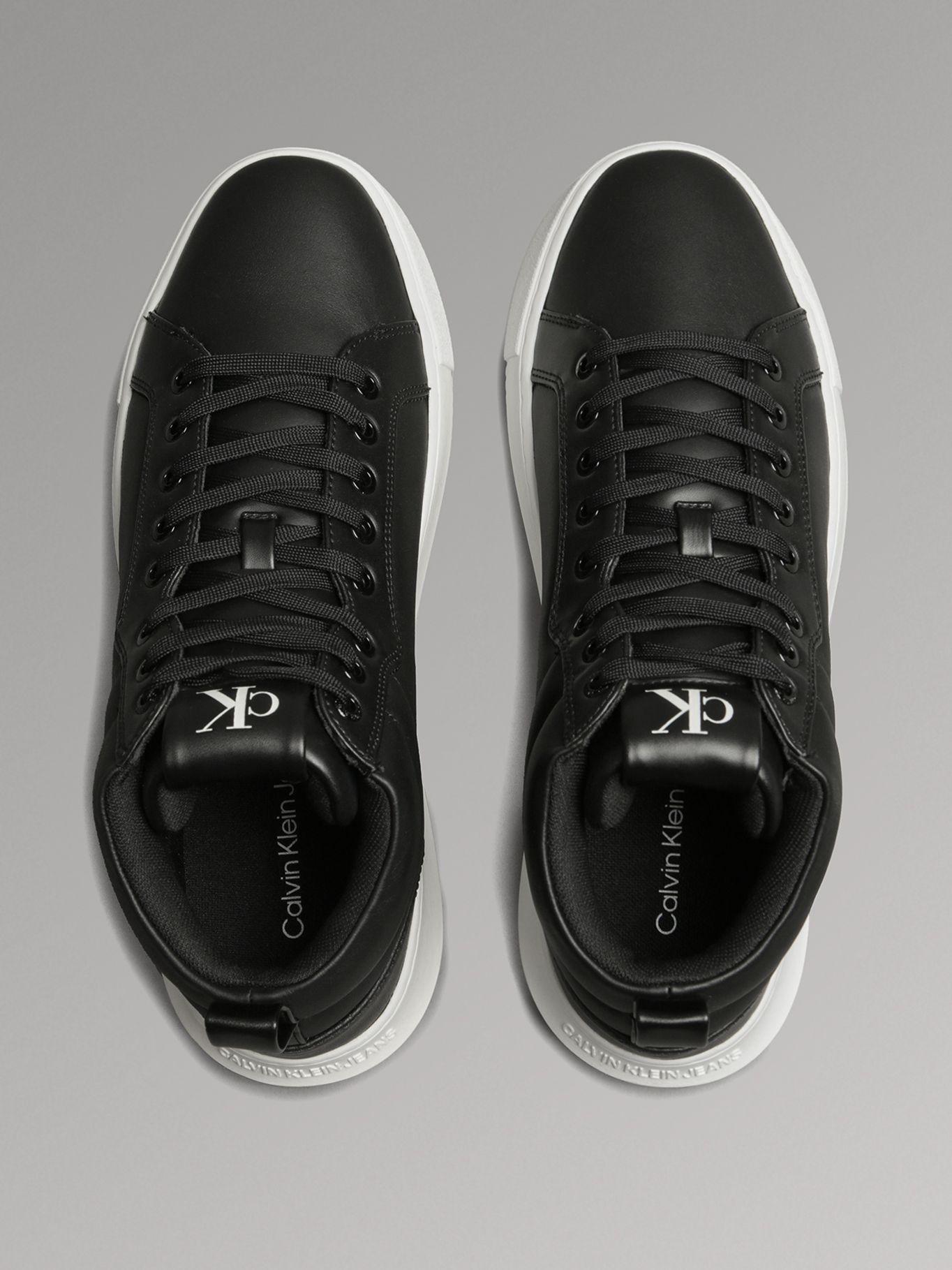 Zapatillas Chunky Cupsole Clean High Negro Calvin Klein-2