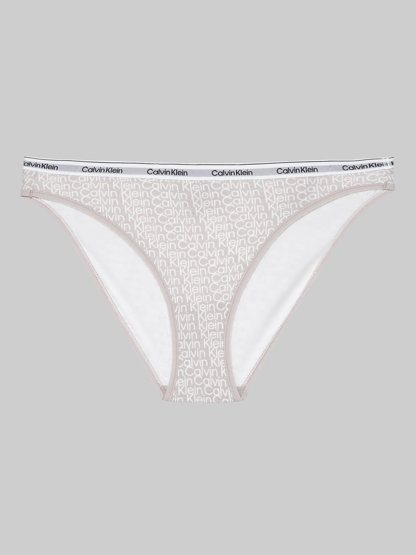 Calzón Bikini Modern Logo Beige Calvin Klein-2