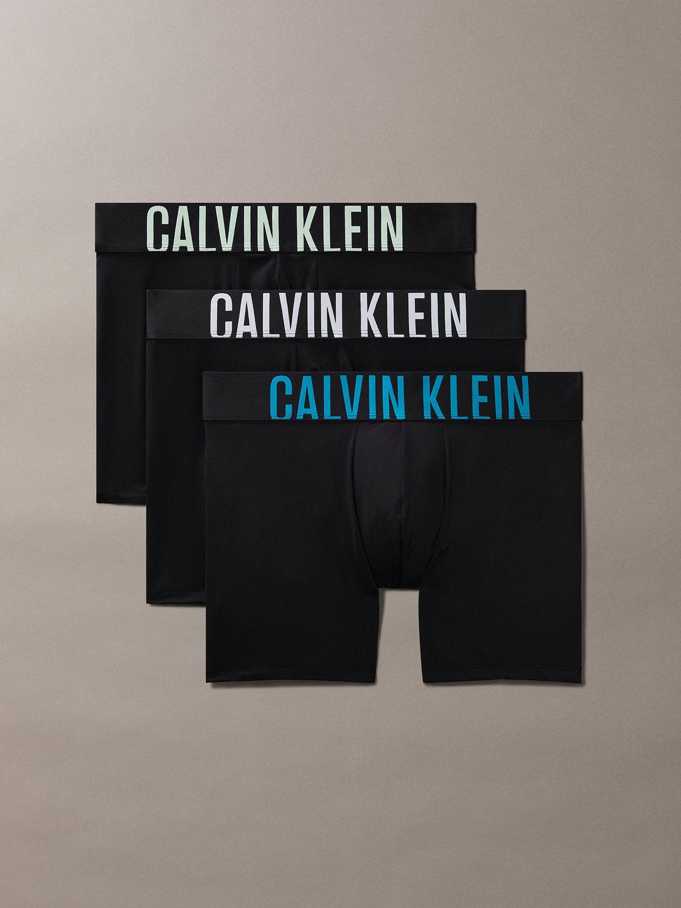 Pack 3 Bóxers Brief Intense-Power Negro Calvin Klein-0