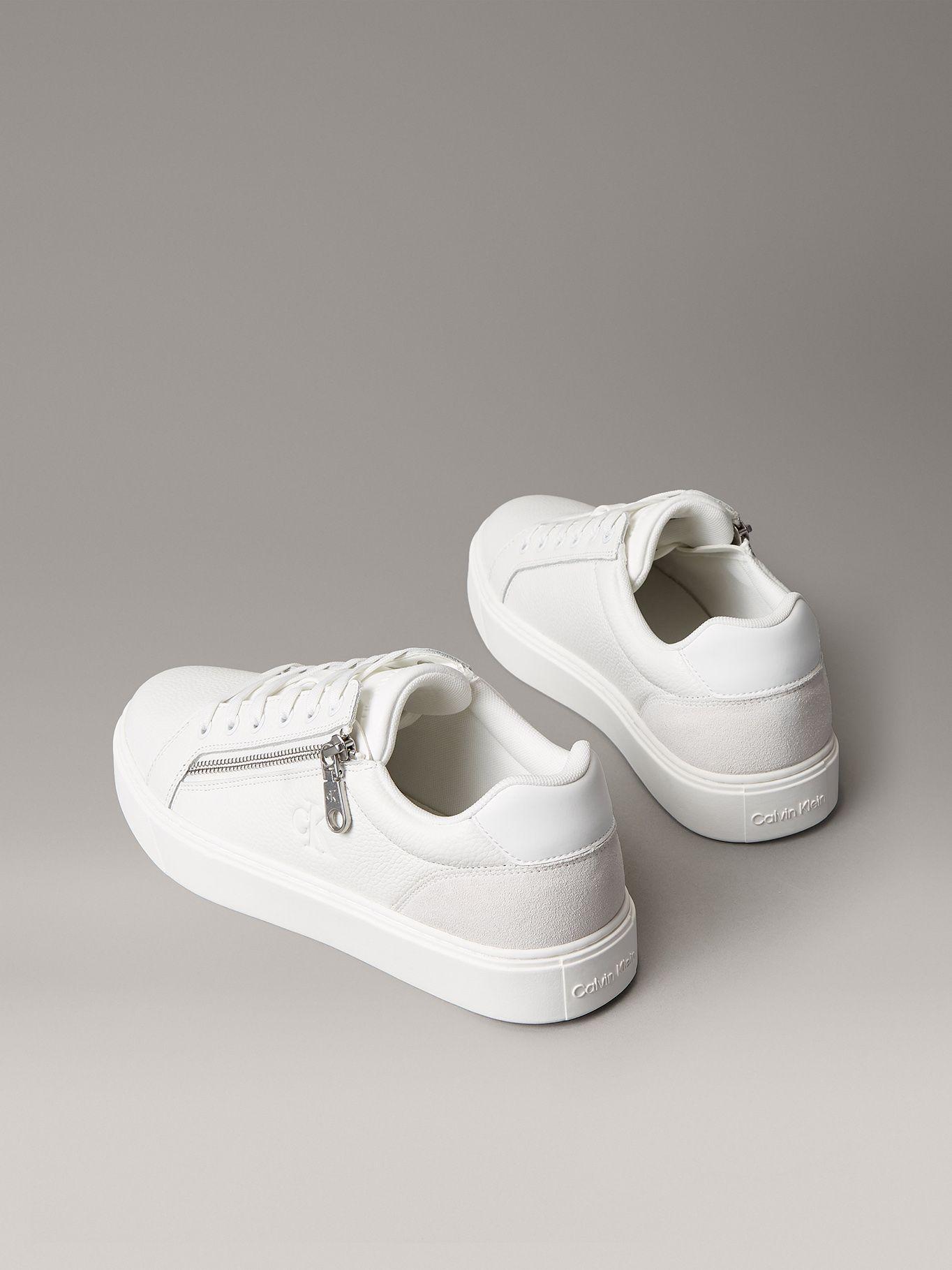 Zapatillas Clásicas con Cordones Blanco Calvin Klein-1