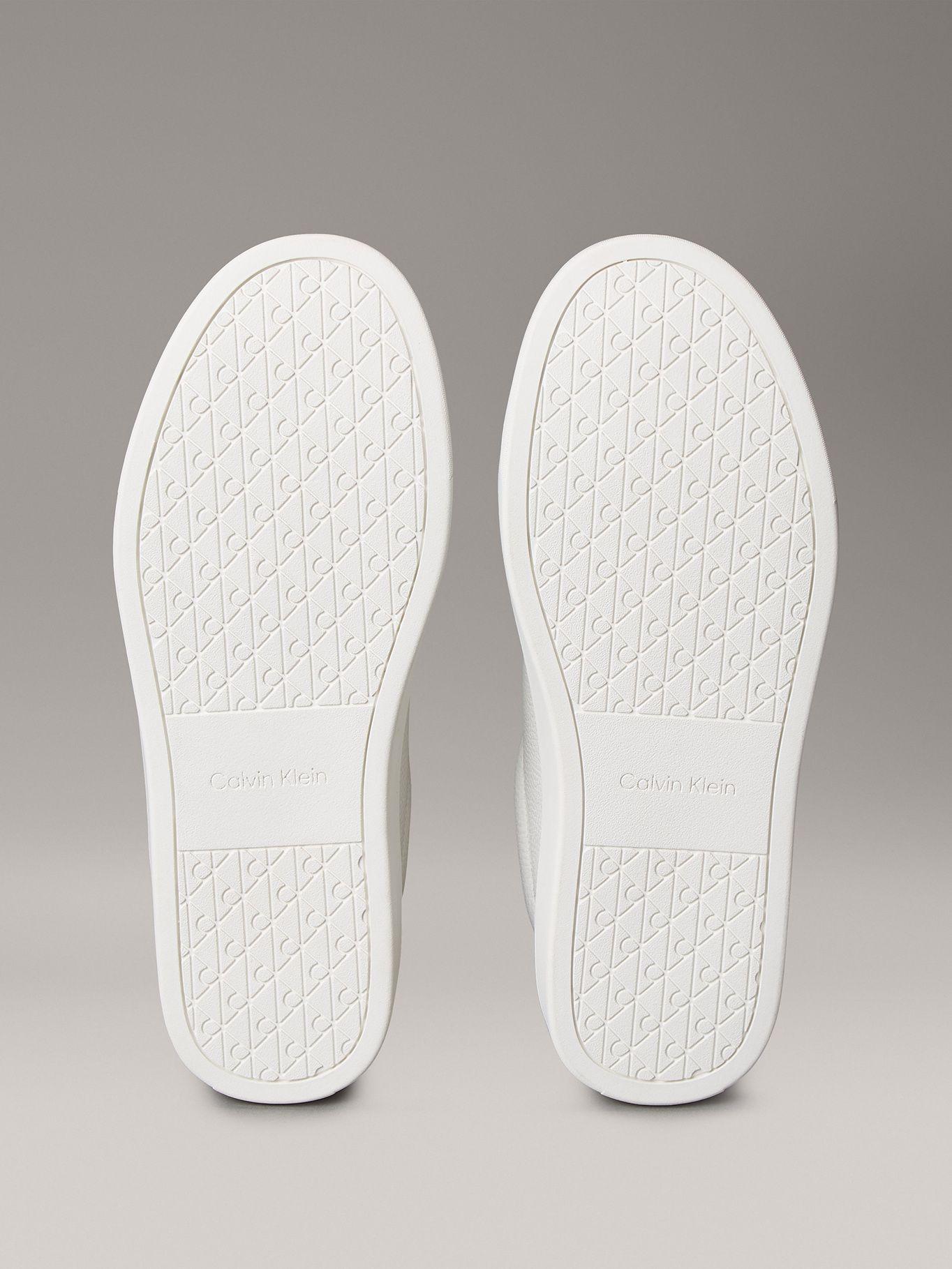 Zapatillas Clásicas con Cordones Blanco Calvin Klein-3