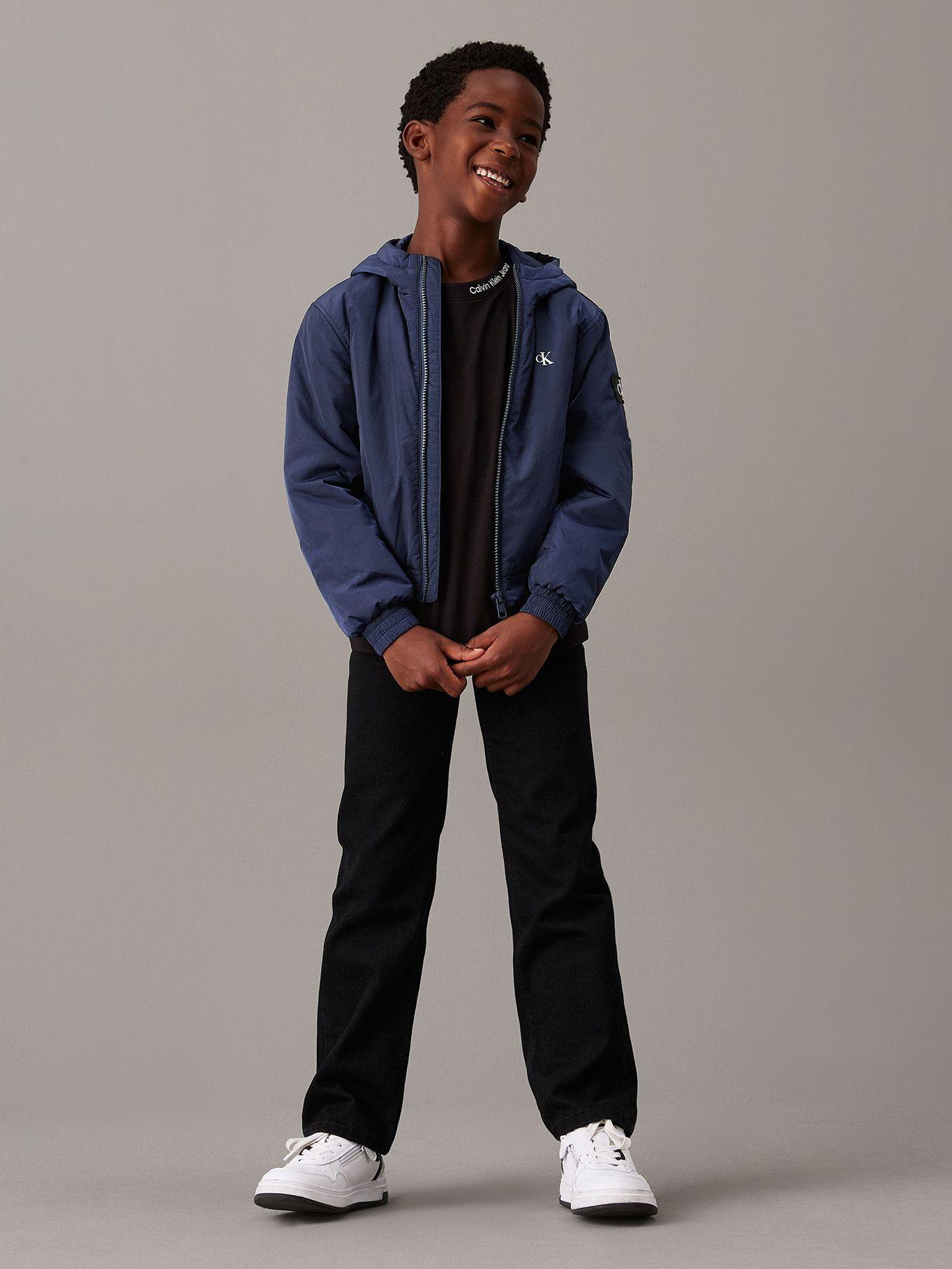 Chaqueta Niño Padded Harrington Azul Calvin Klein-1