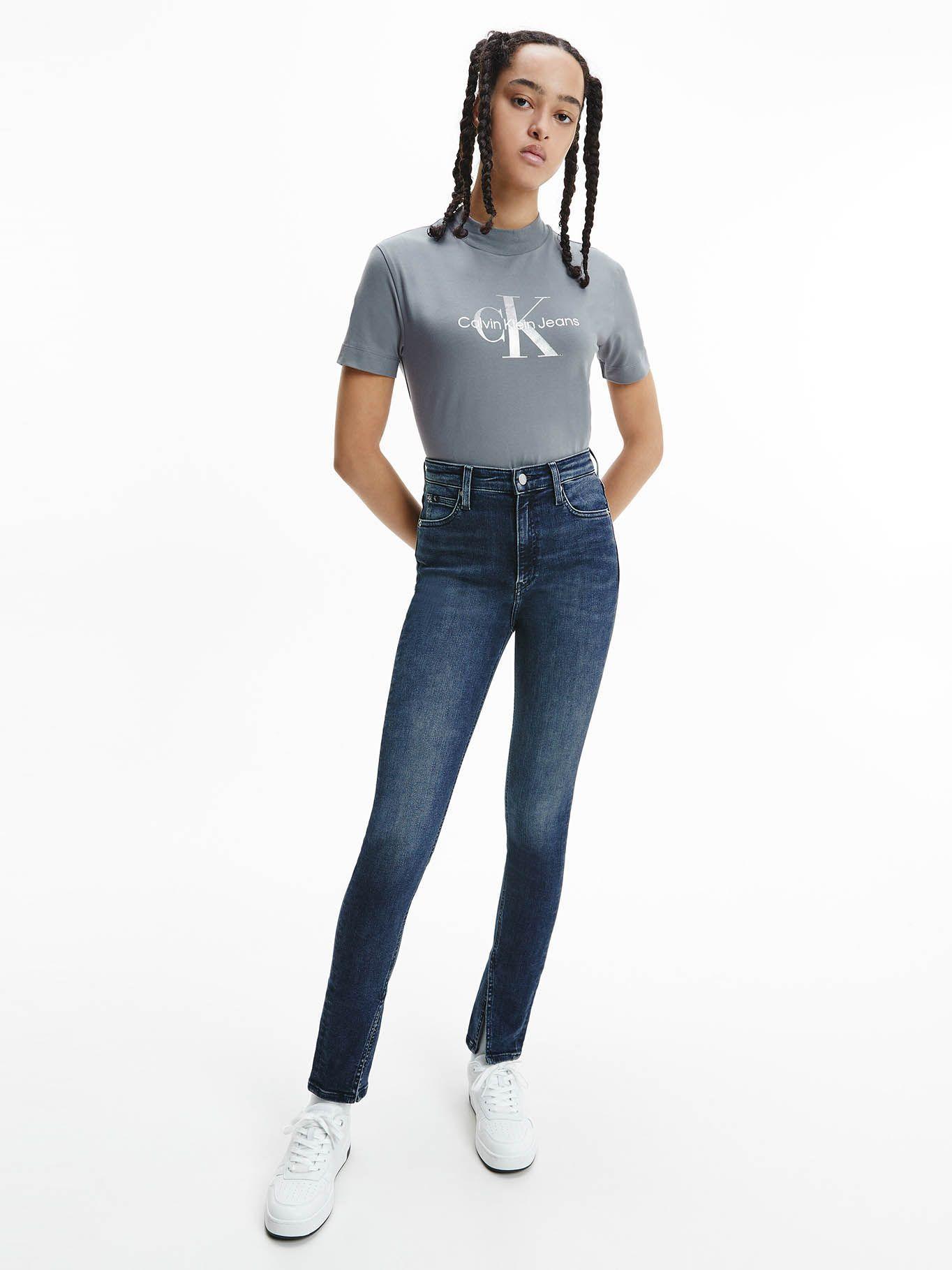 Polera Gunmetal Gris Calvin Klein-1