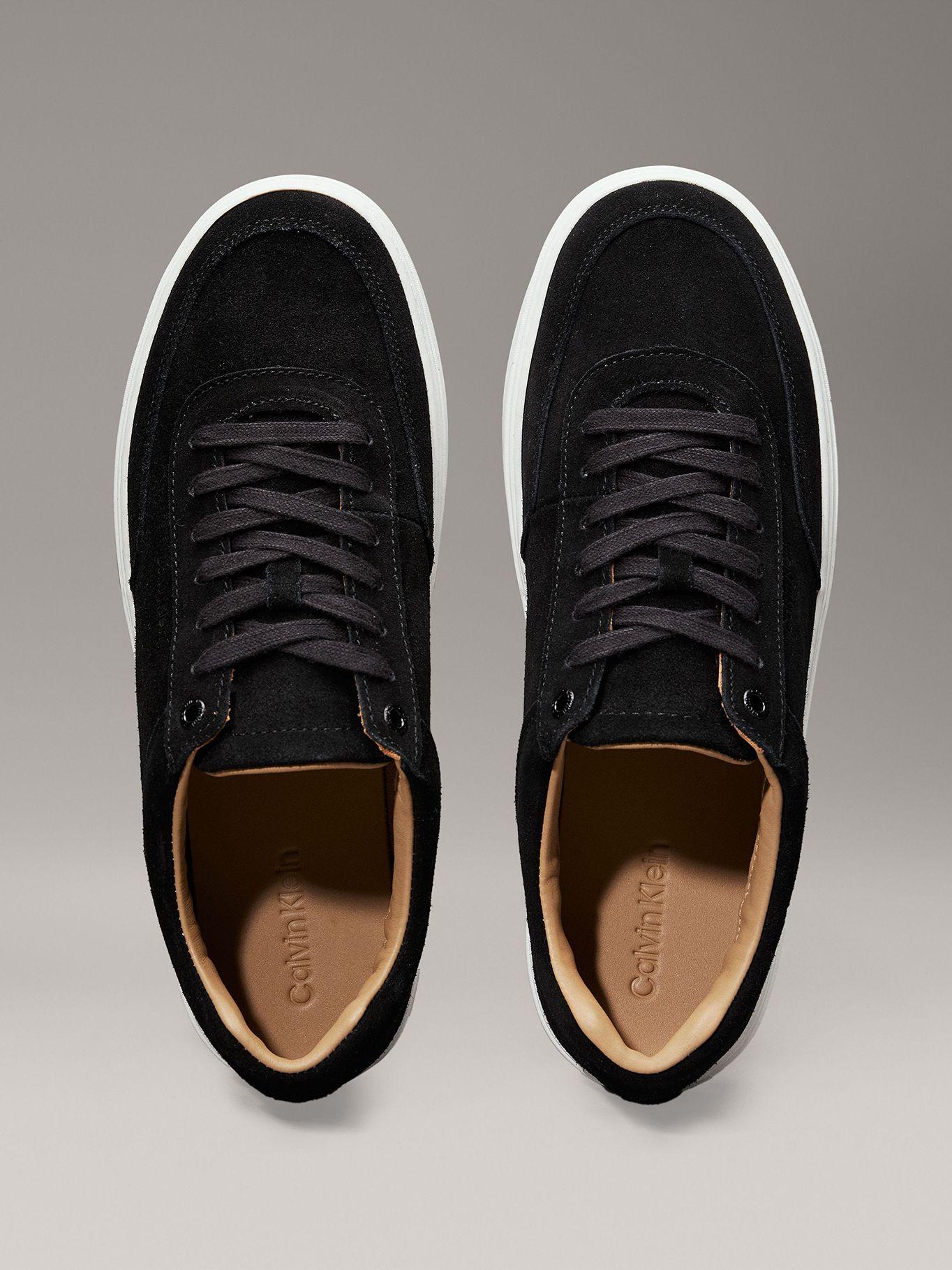 Zapatillas Lace Up Suede Negro Calvin Klein-2