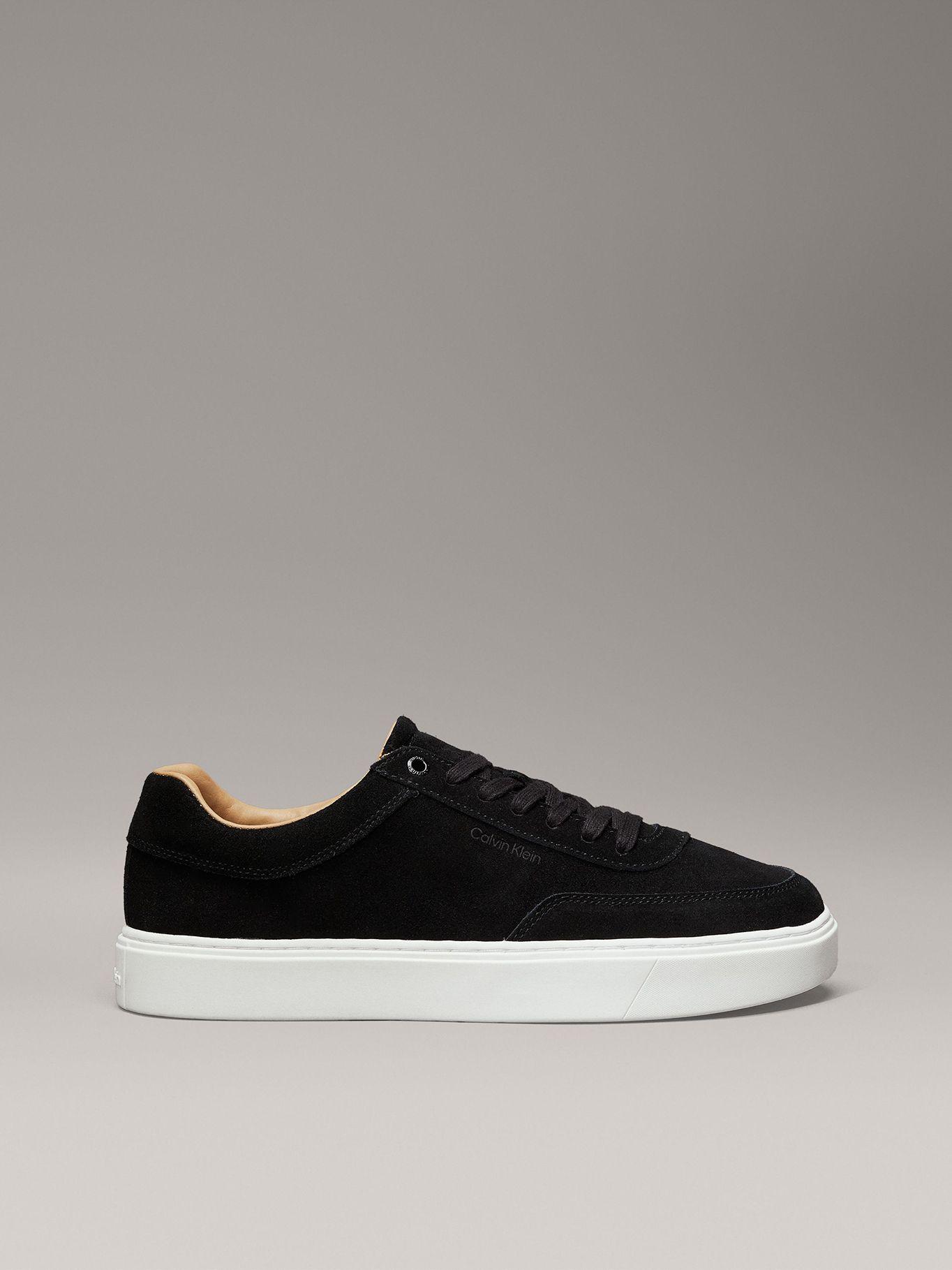 Zapatillas Lace Up Suede Negro Calvin Klein-4