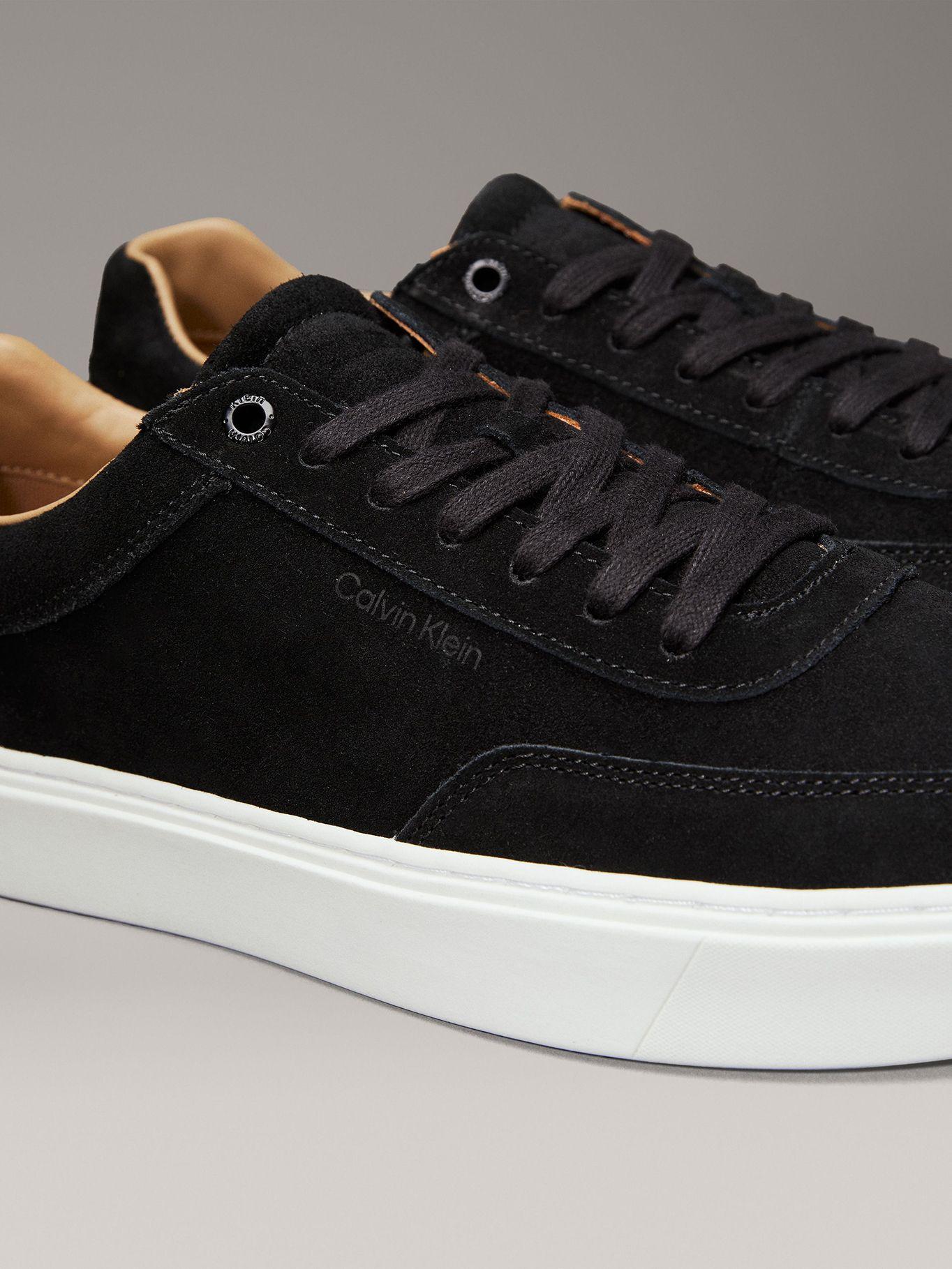 Zapatillas Lace Up Suede Negro Calvin Klein-6