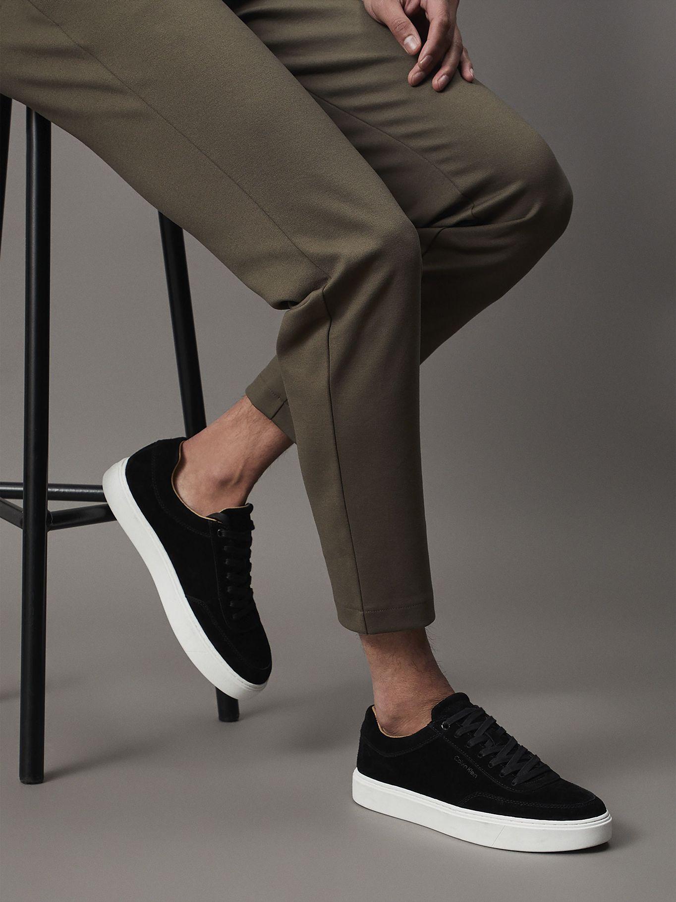 Zapatillas Lace Up Suede Negro Calvin Klein-7