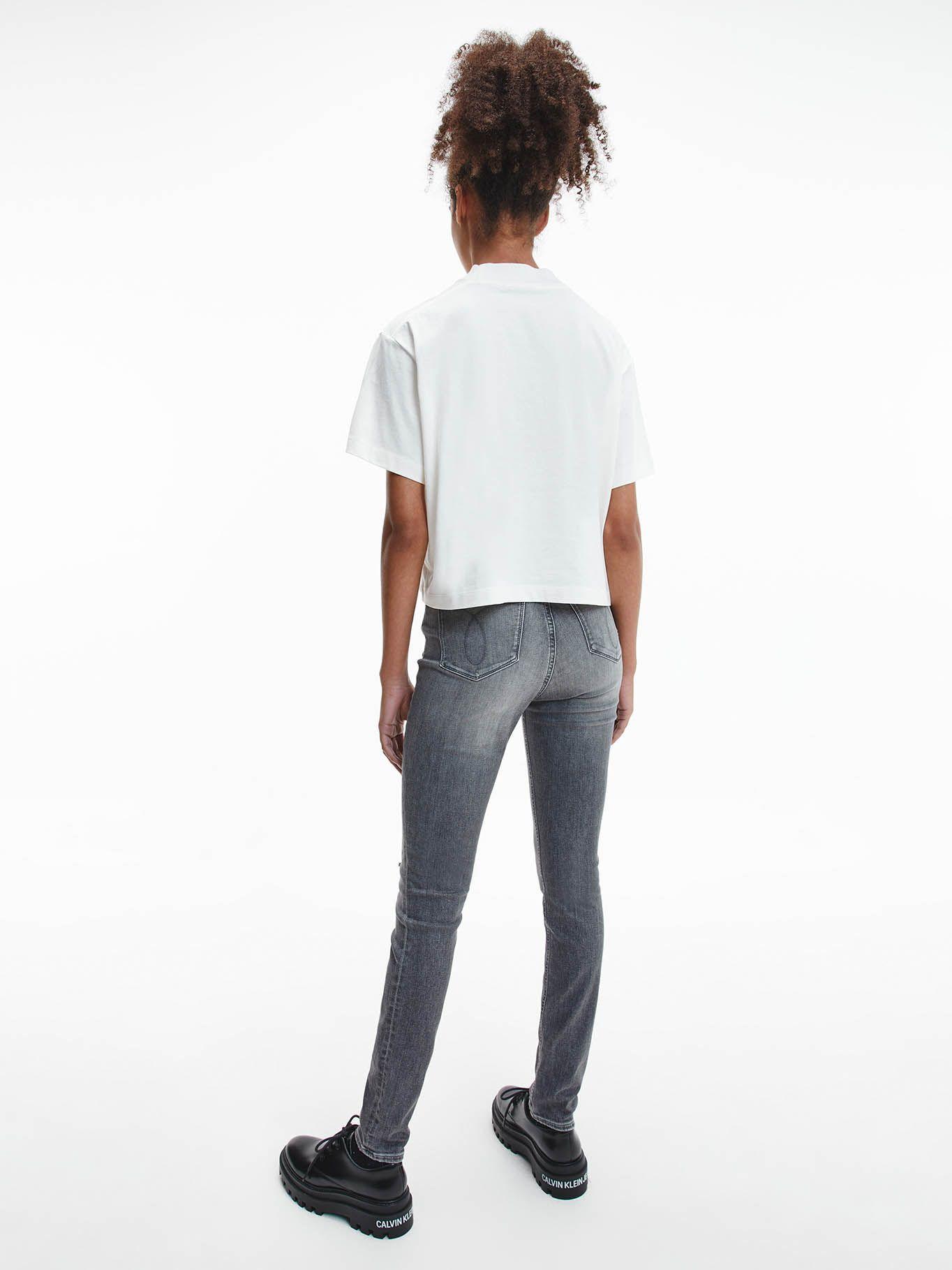 Polera Repeat Logo Blanco Calvin Klein-2