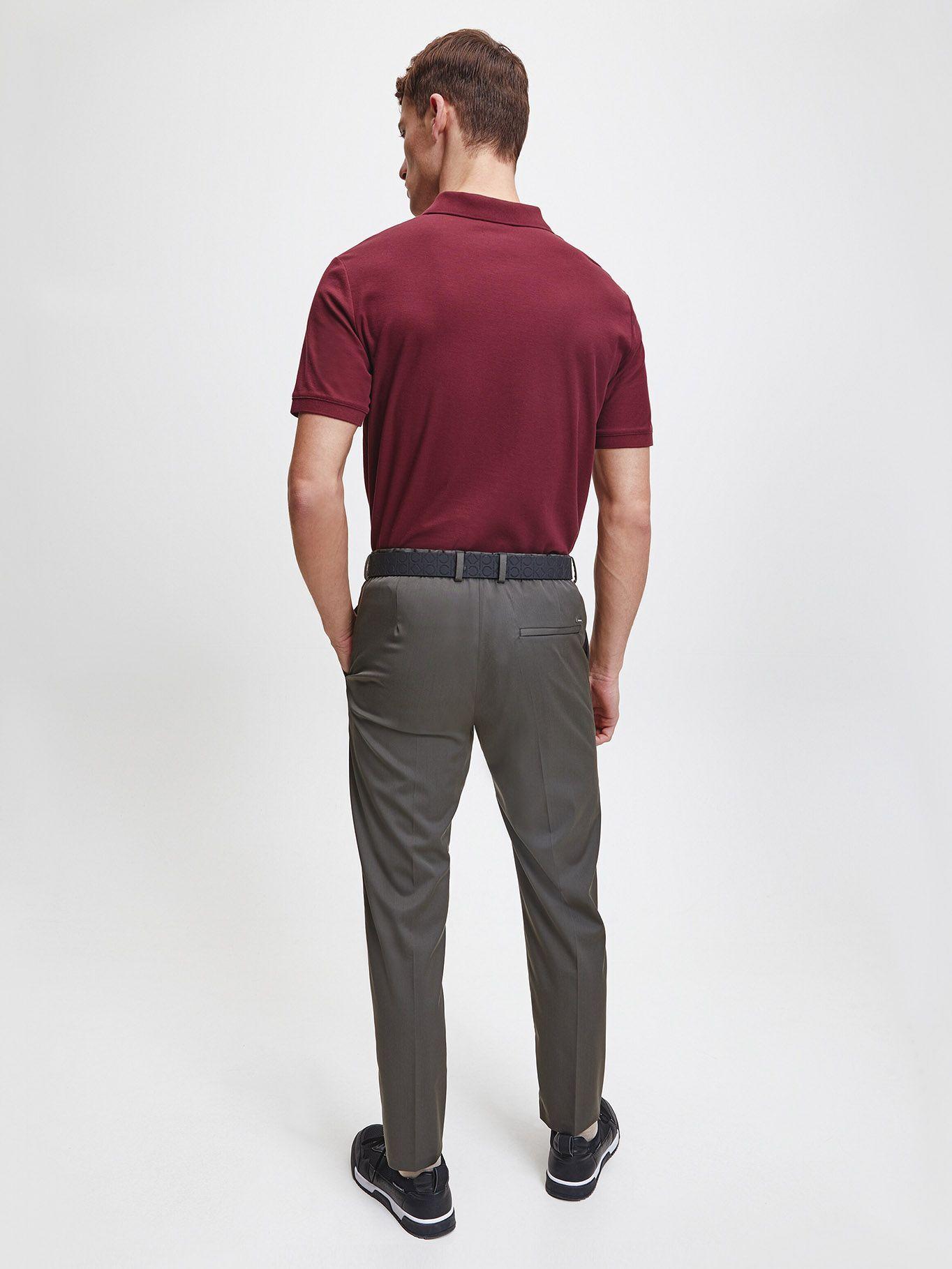 Polo Jacob Refined Rojo Calvin Klein-4