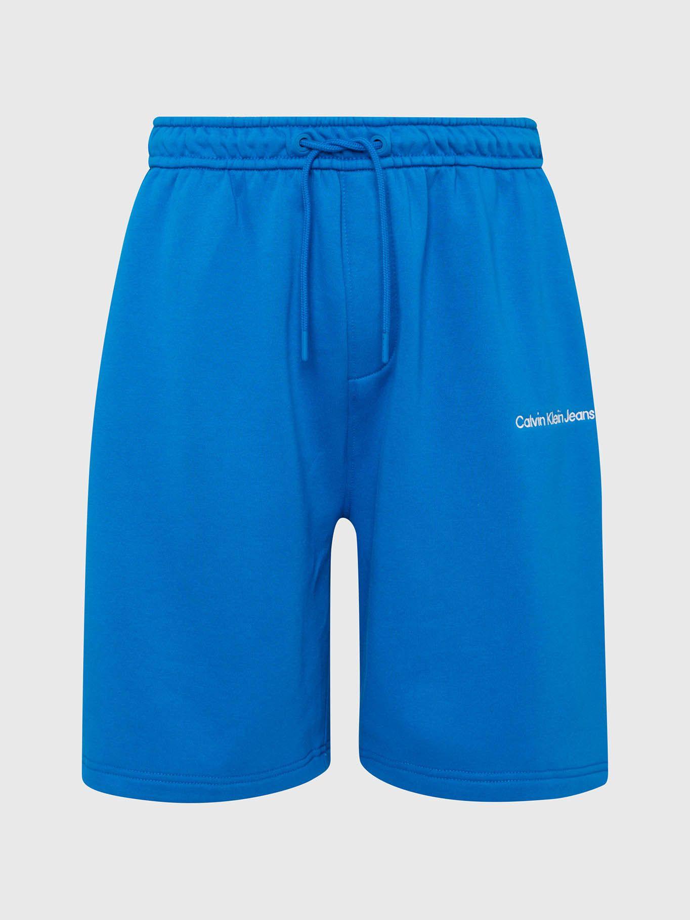 Shorts de chándal relaxed Azul Calvin Klein-5