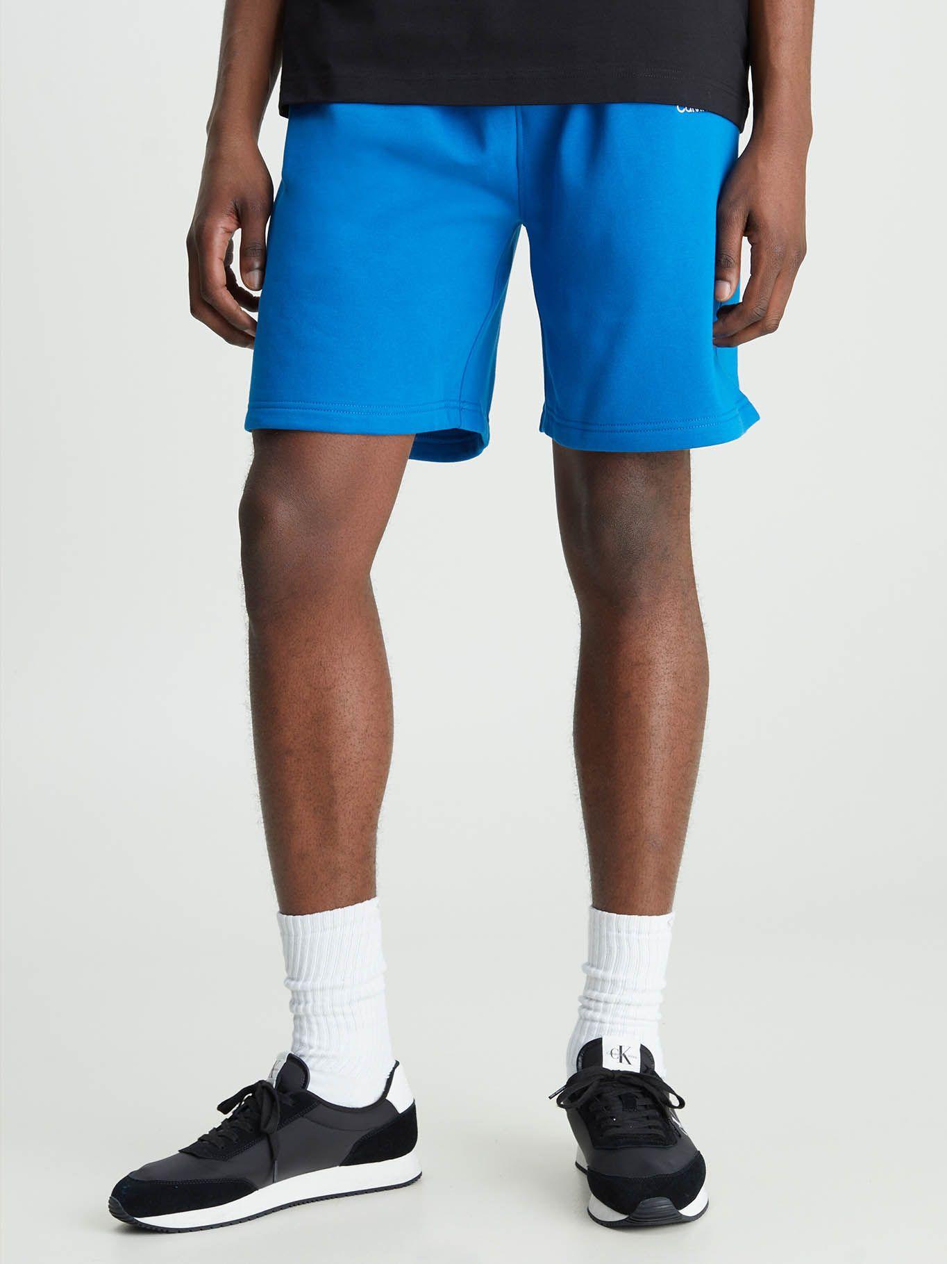 Shorts de chándal relaxed Azul Calvin Klein-0