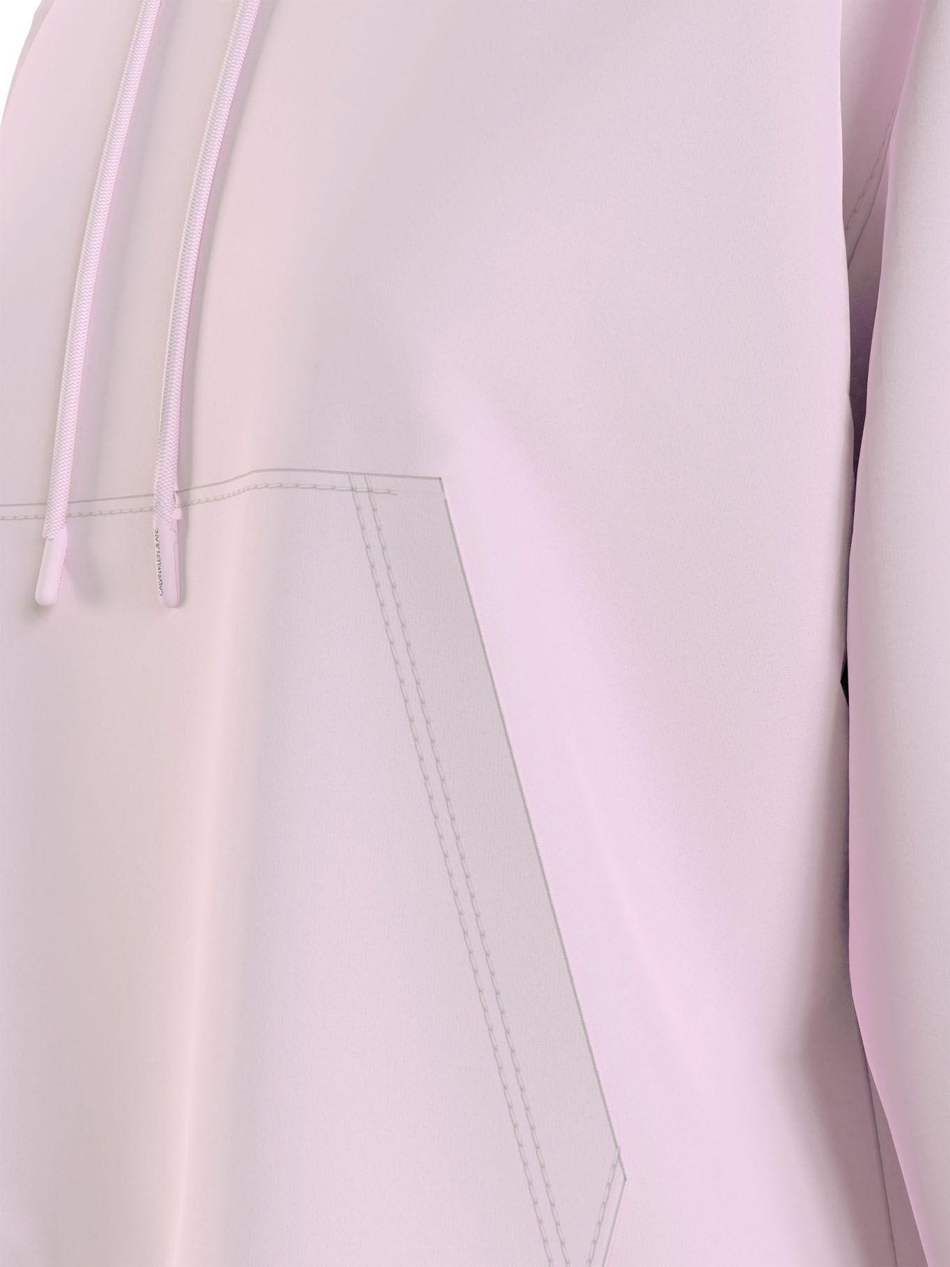 Hoddie Stacked Logo Rosado Calvin Klein-4