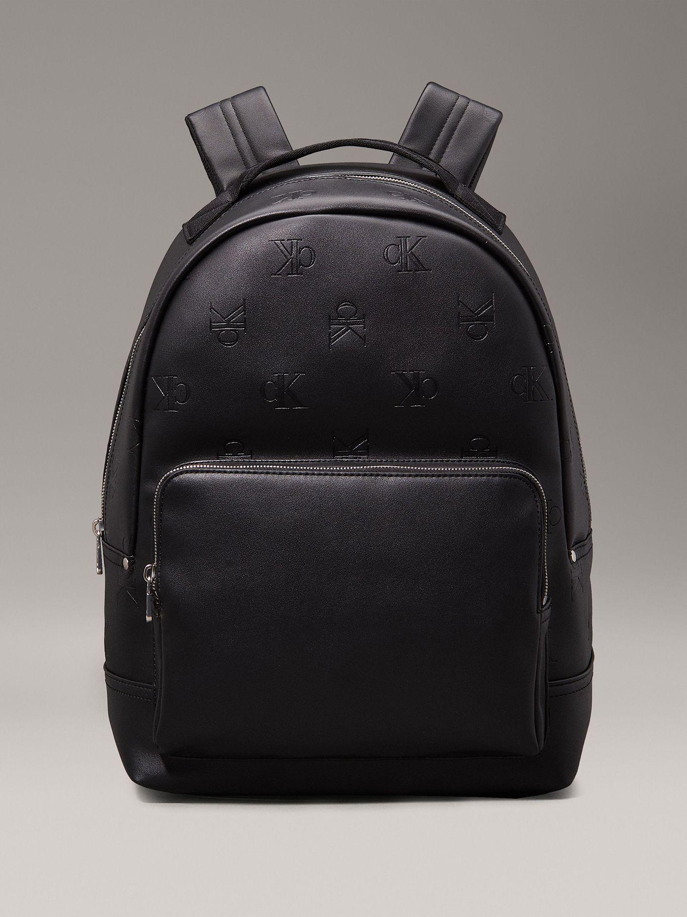 Mochilas Aop Center Negro Calvin Klein-0