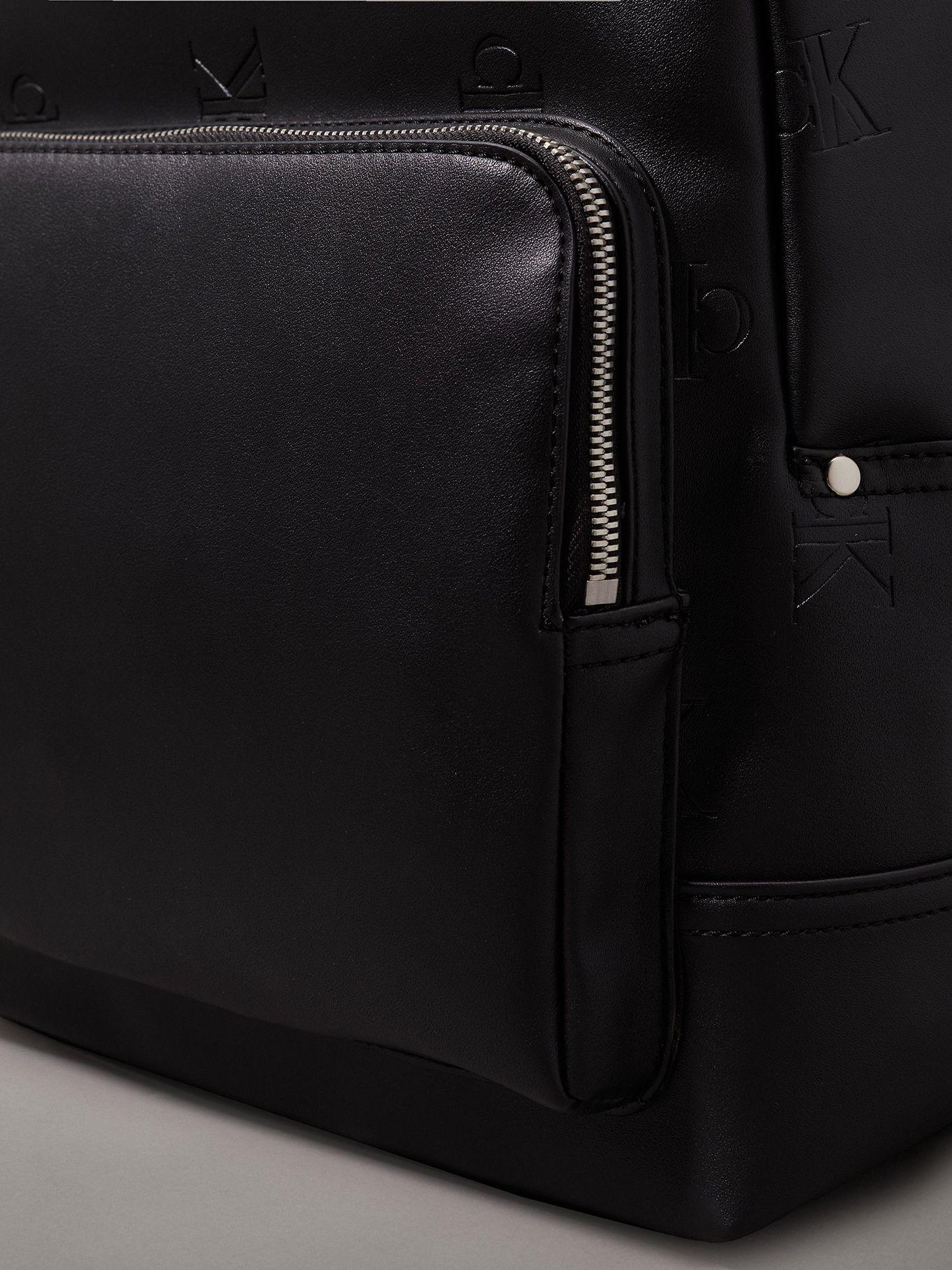 Mochilas Aop Center Negro Calvin Klein-3