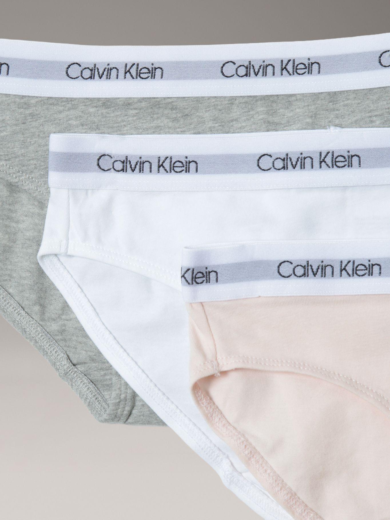 Pack 3 Calzones Bikini De Niña Multicolor Calvin Klein-3