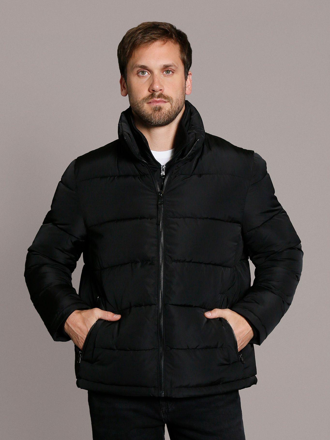 Parka Core Puffer Negro Calvin Klein-0