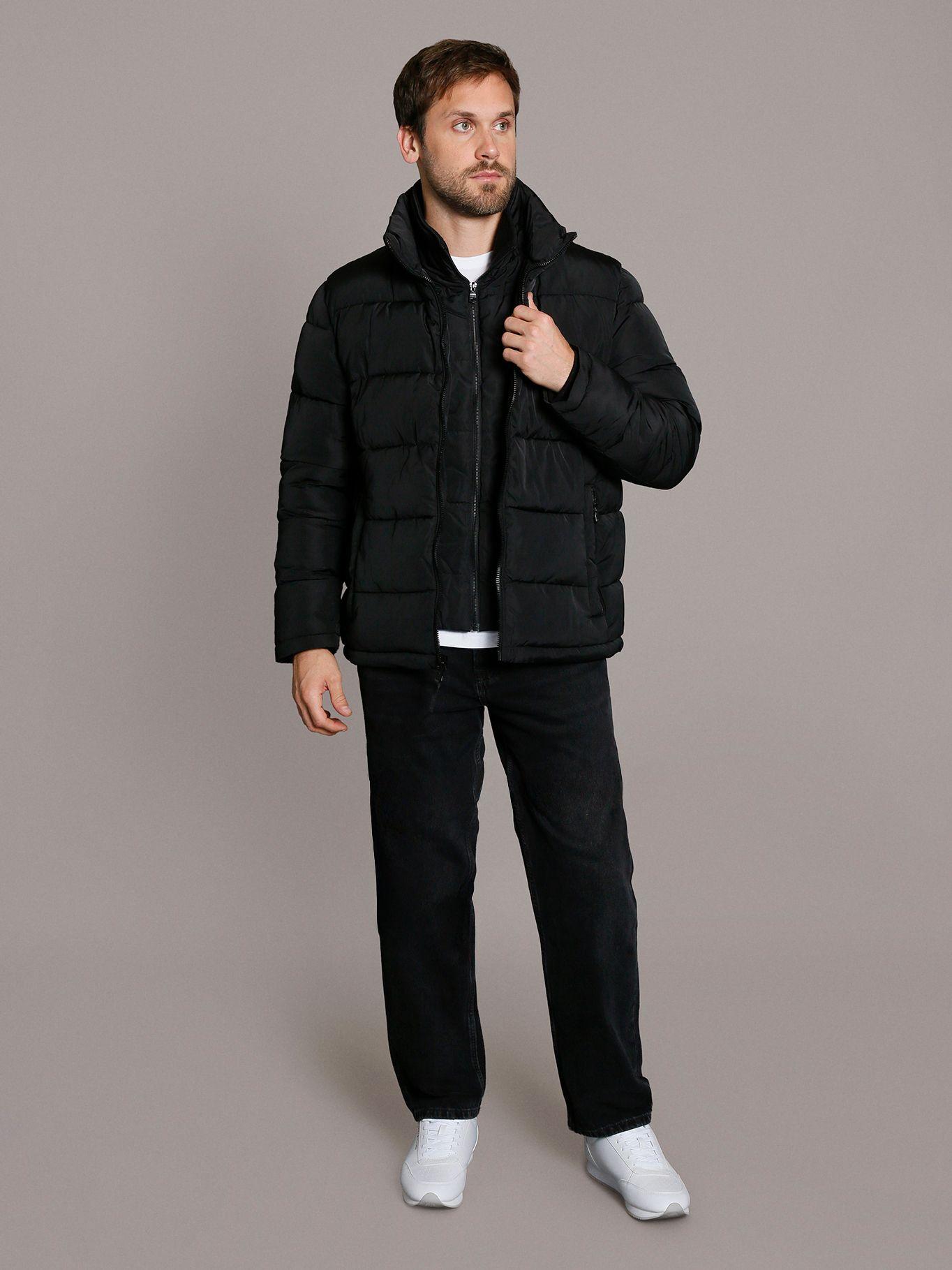 Parka Core Puffer Negro Calvin Klein-1