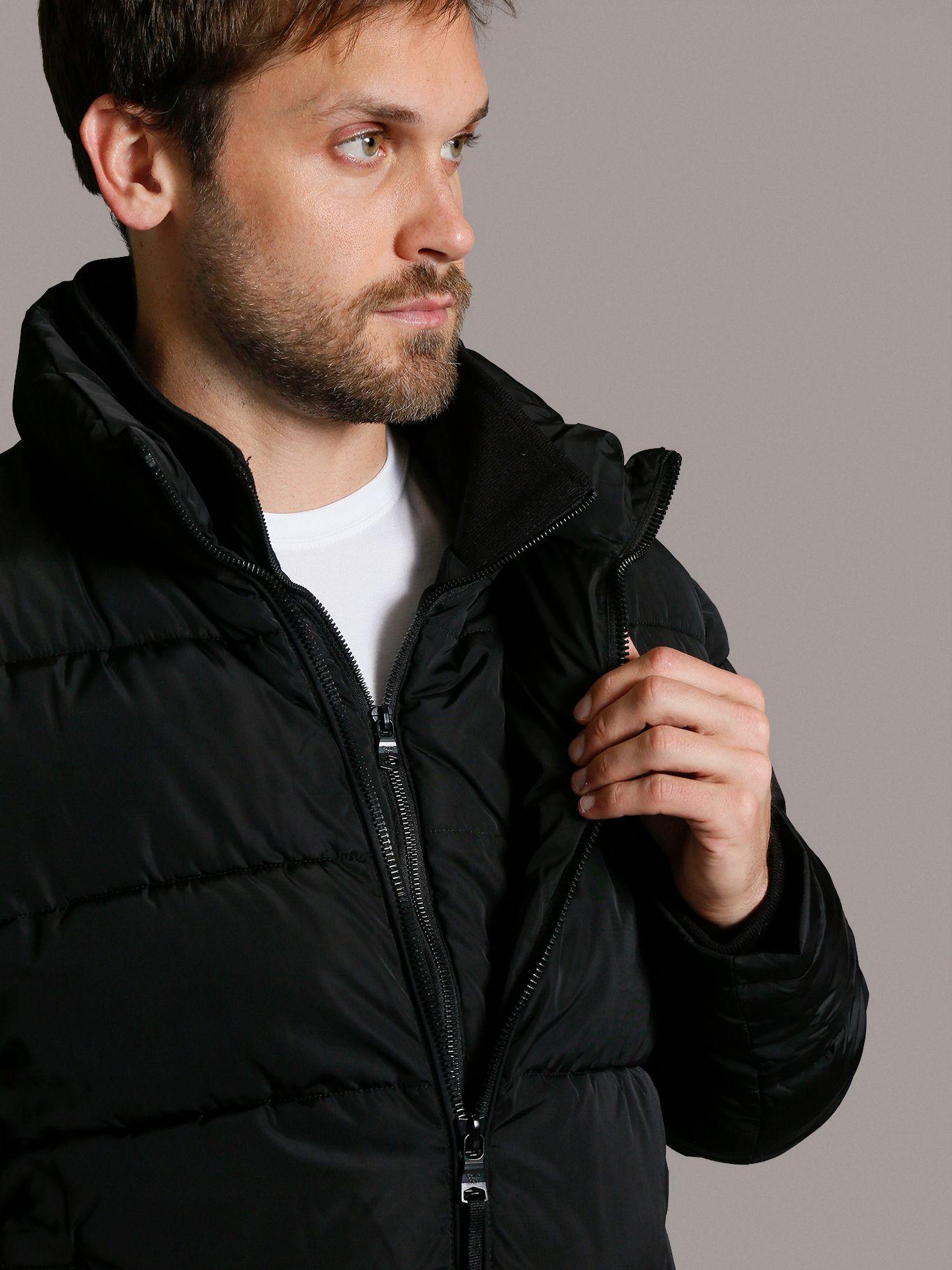 Parka Core Puffer Negro Calvin Klein-6