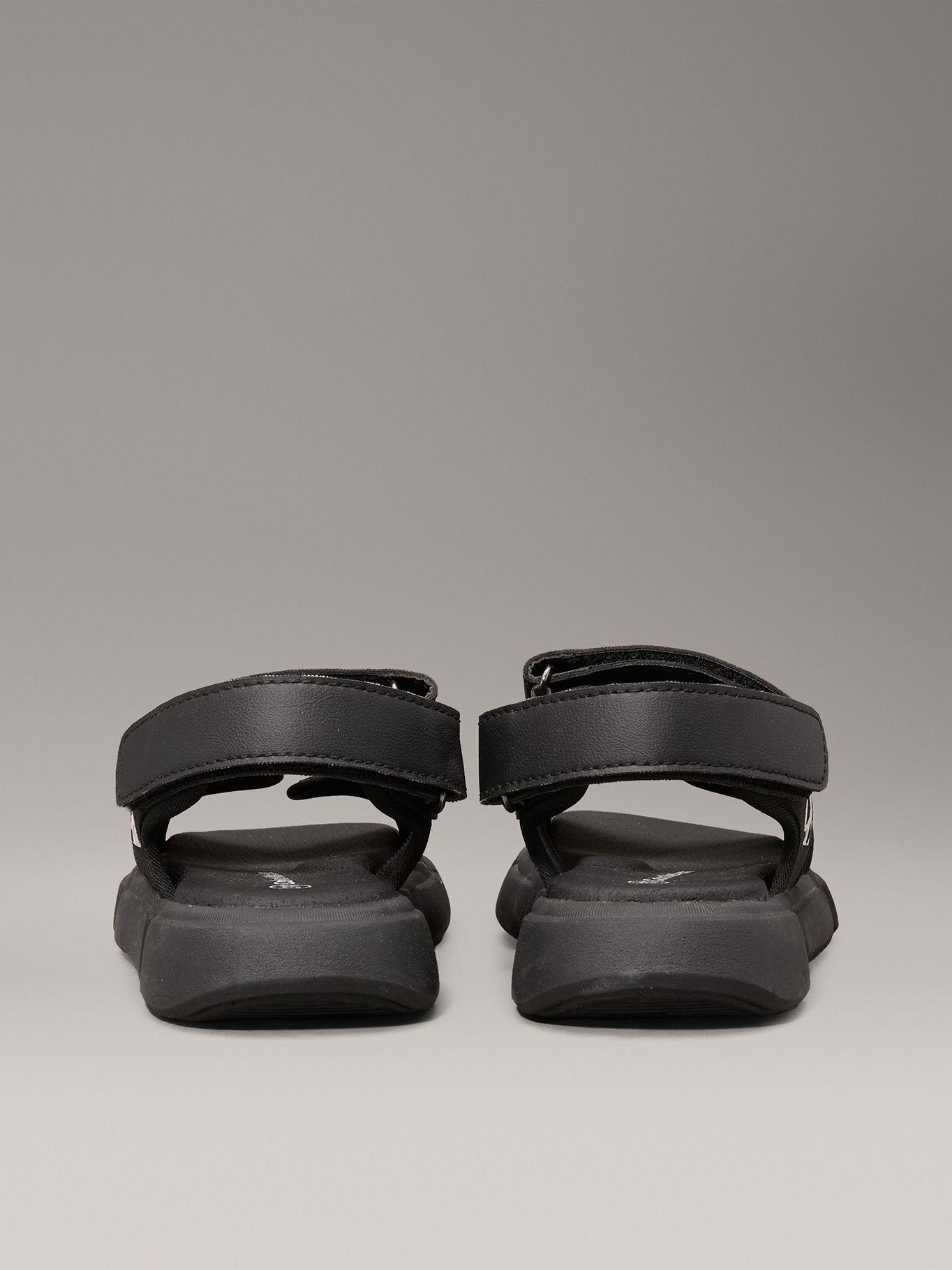 Sandalias Niño con Velcro Negro Calvin Klein-1