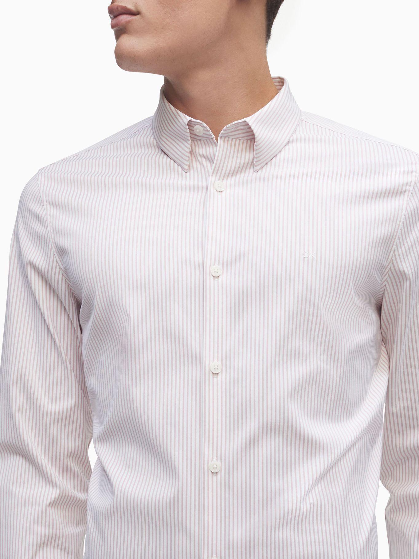 Camisa Move Stripe Blanco Calvin Klein-2