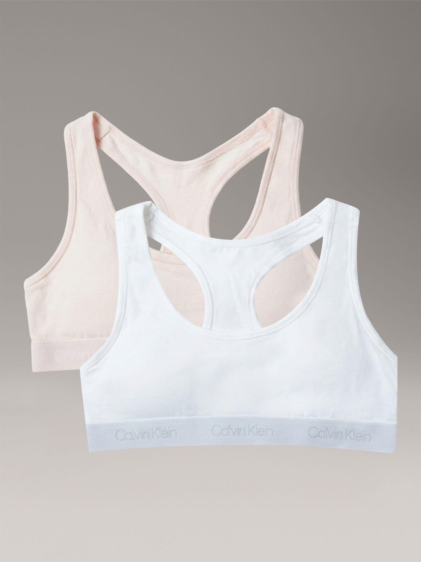 Pack 2 Bralettes Espalda P Niña Multicolor Calvin Klein-0
