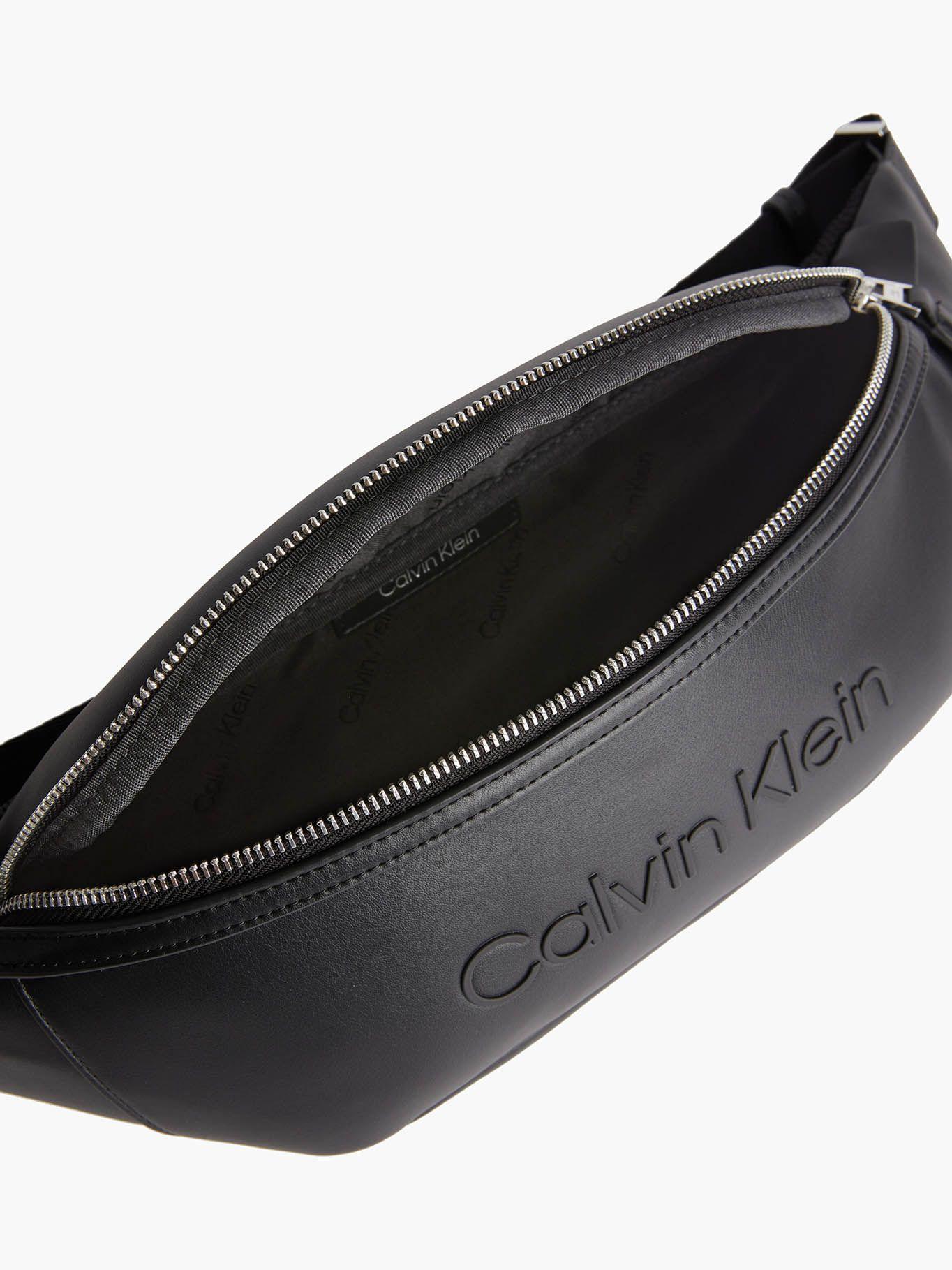 Riñonera con logo Negro Calvin Klein K50K510030-BAX-4