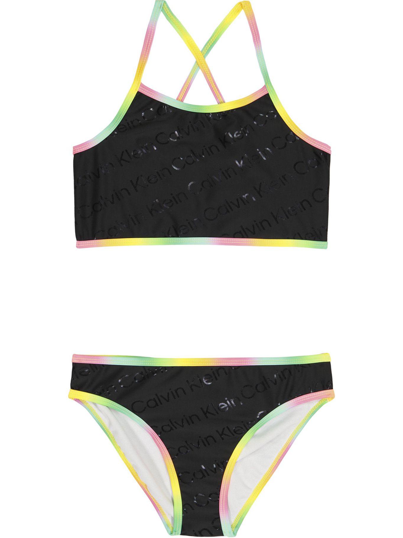 Traje de Baño Calvin Logo Bikini Negro Calvin Klein-0