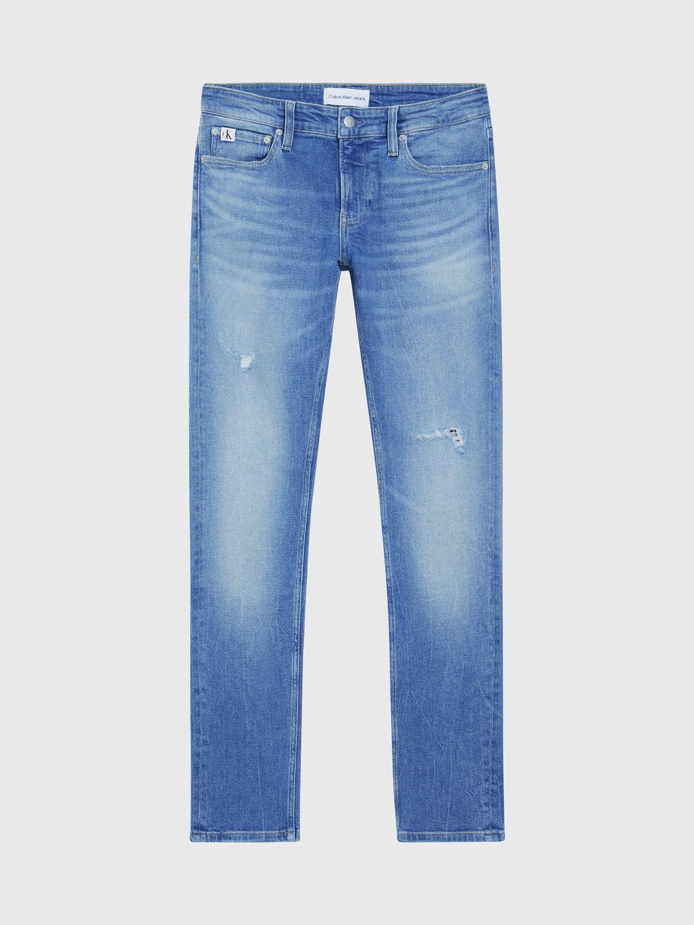 Jeans Slim Azul/ 1A-4 Calvin Klein-4