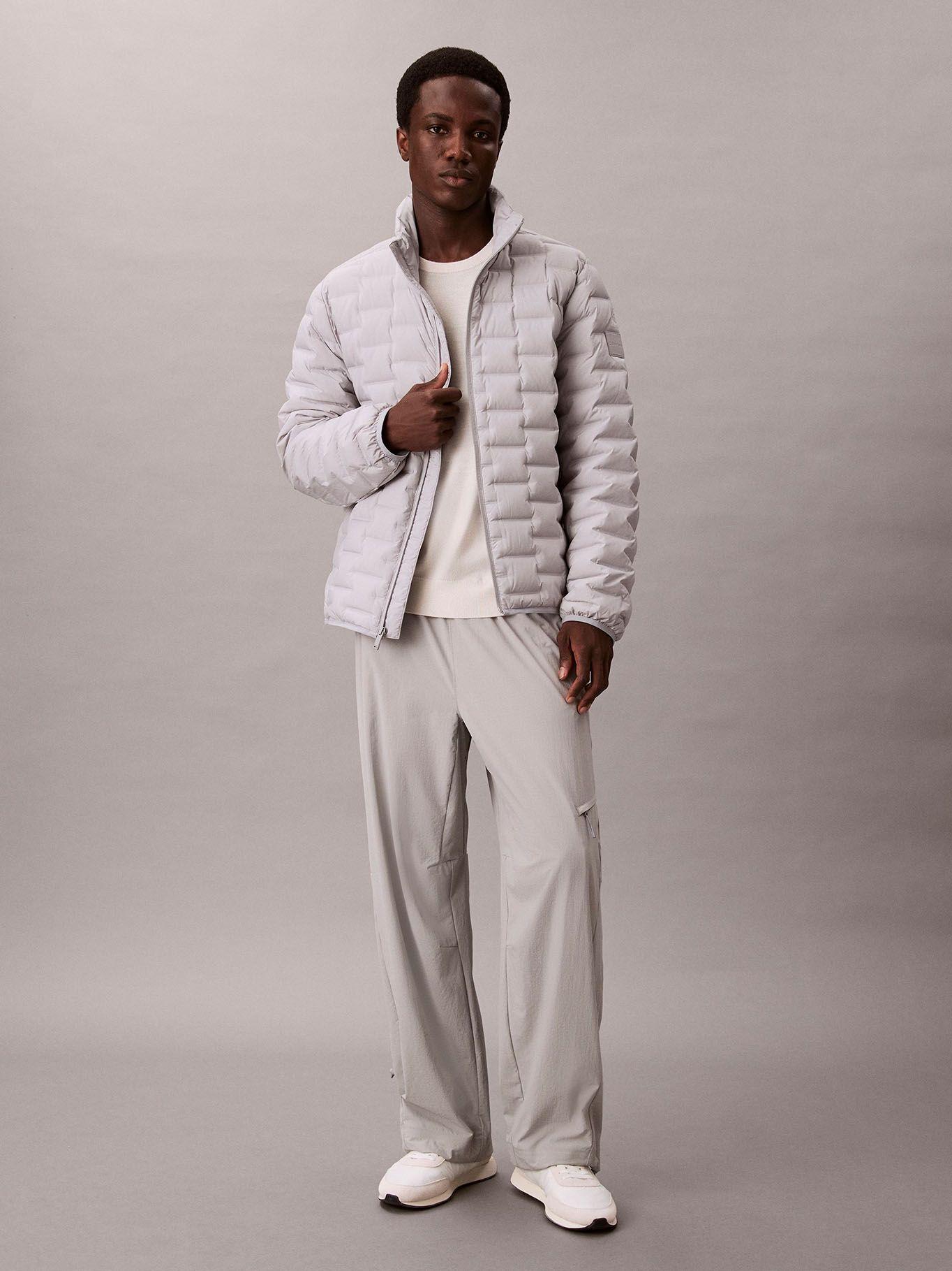 Parka Ligera Preacolchada Plegable Blanco Calvin Klein-1