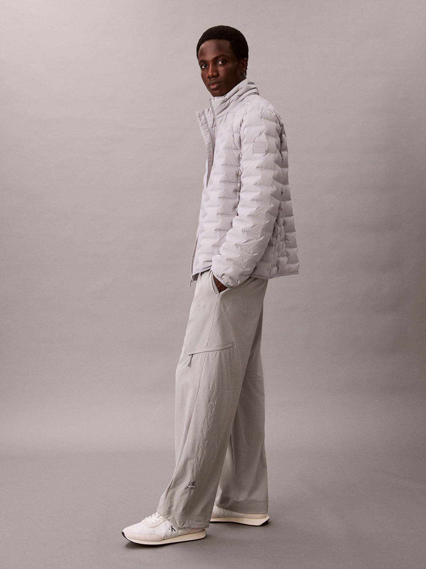 Parka Ligera Preacolchada Plegable Blanco Calvin Klein-3