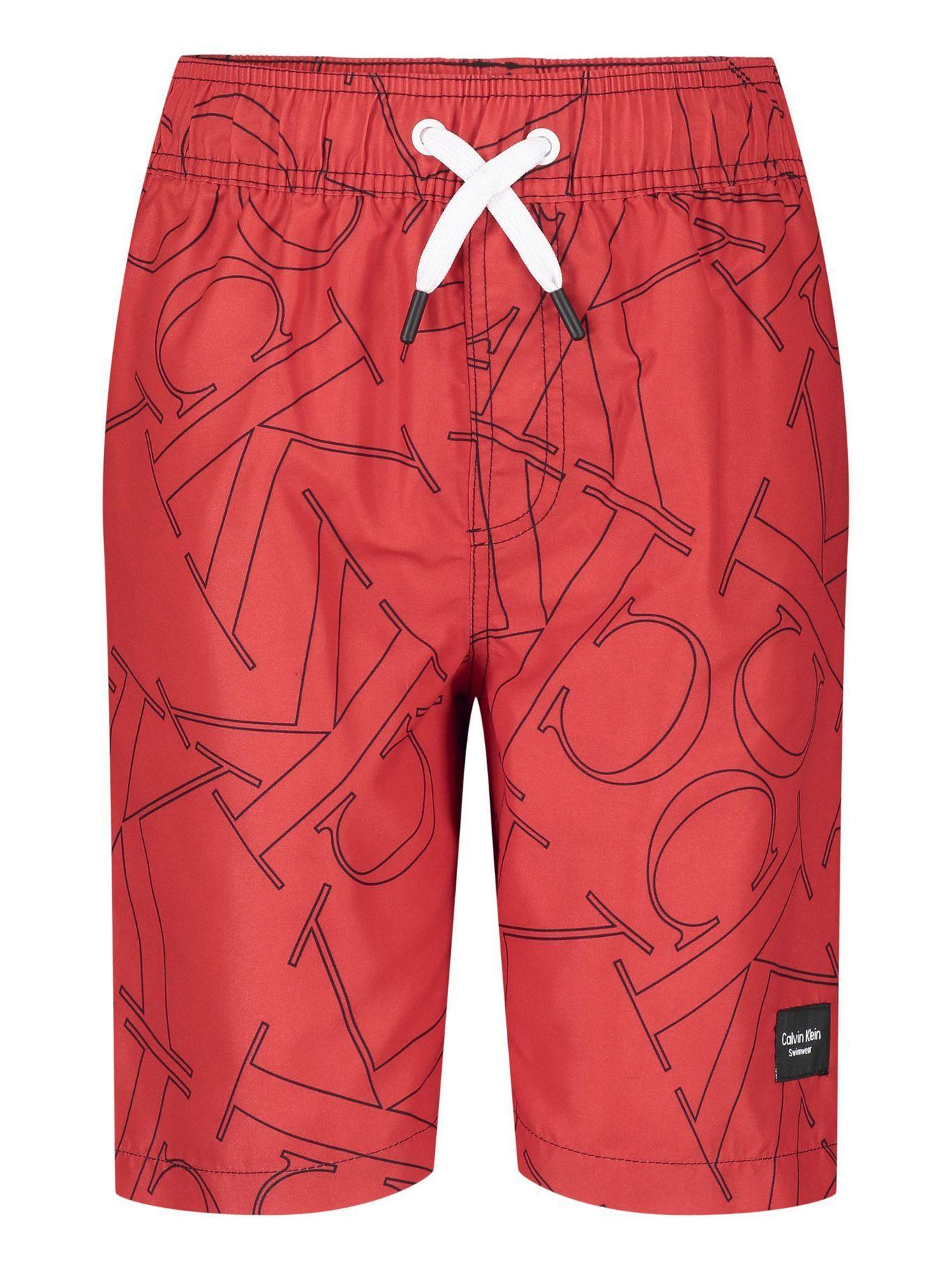 Traje de Baño Niño Rojo Calvin Klein-0