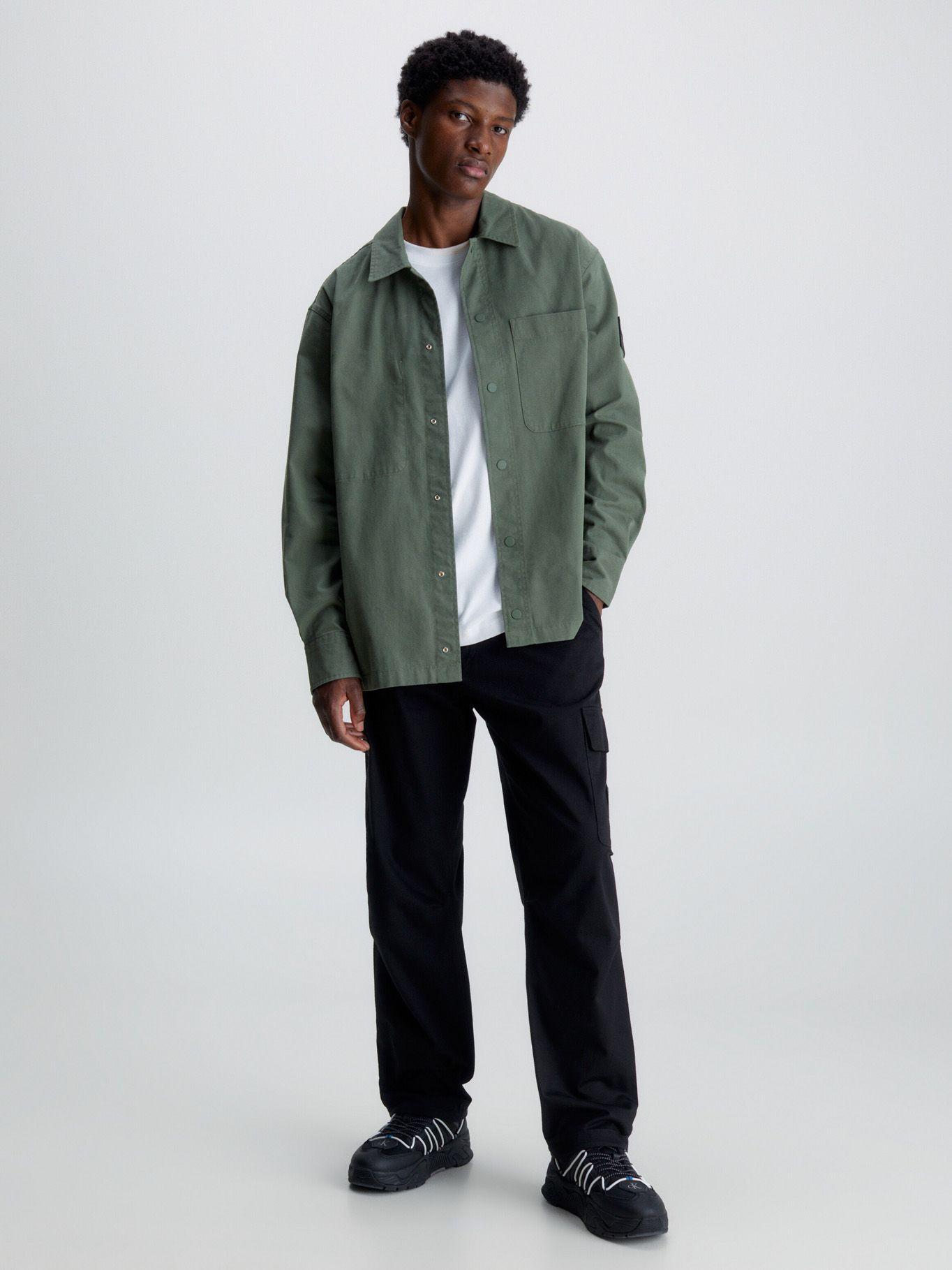 Pantalón Cargo Essential Regular Negro Calvin Klein-3
