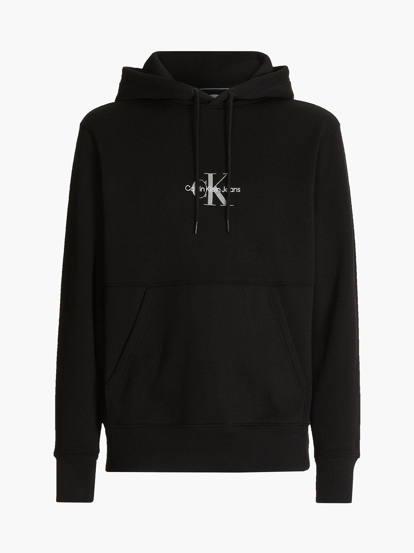 Hoodie Monogram Logo Negro BEH Calvin Klein-4