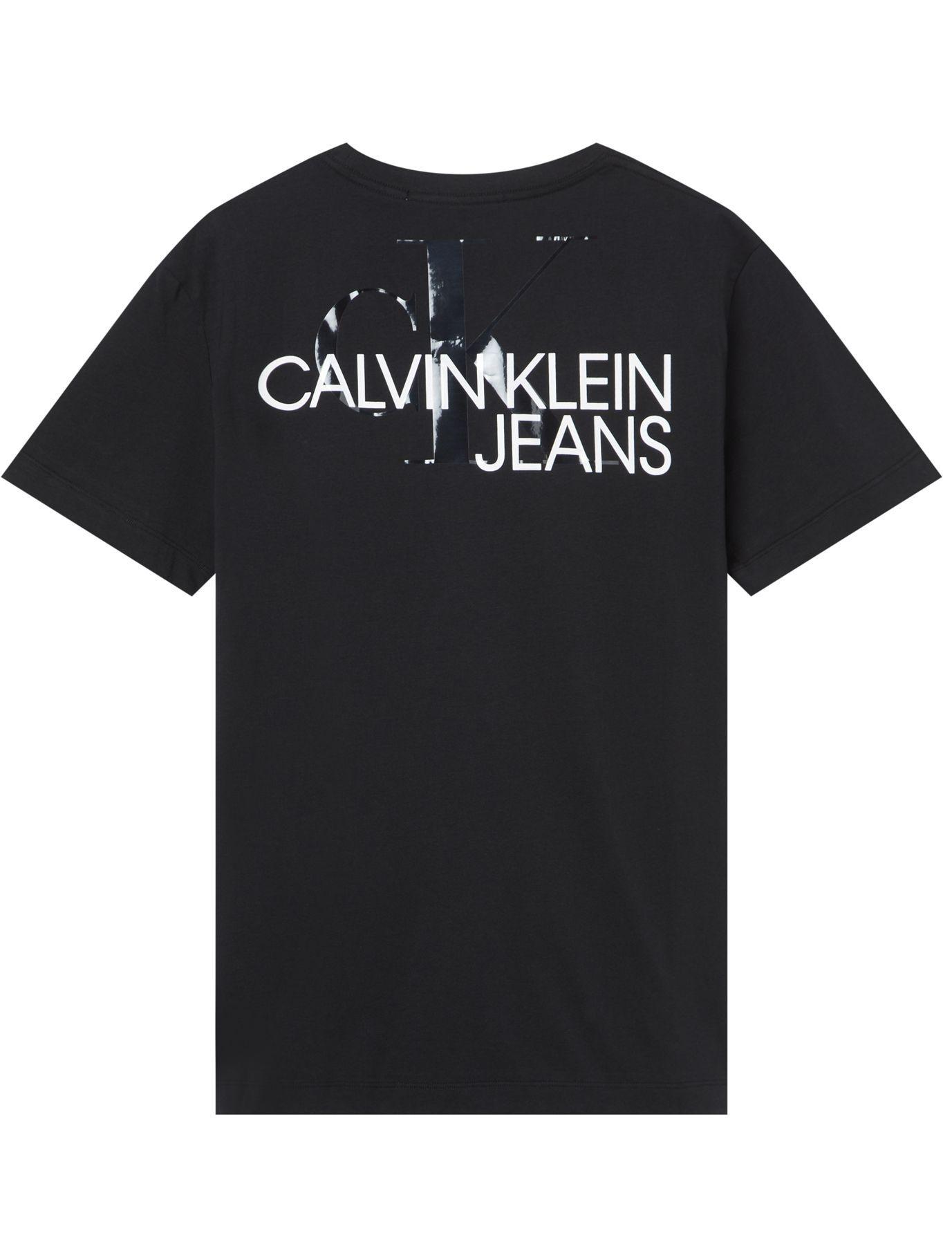 Polera Ck Monogram Negro Calvin Klein-0