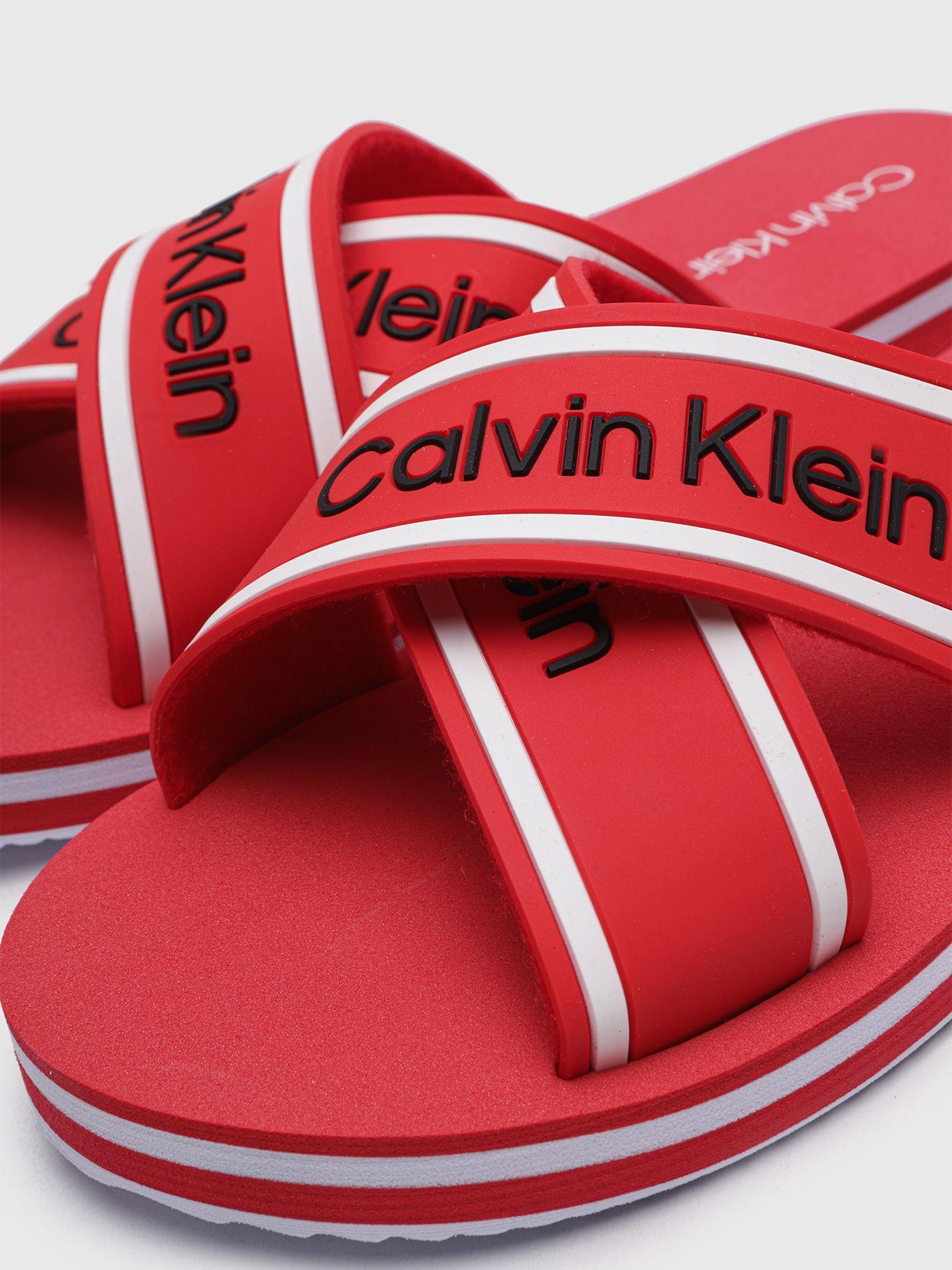 Sandalia Kcclaris Rojo Calvin Klein-4