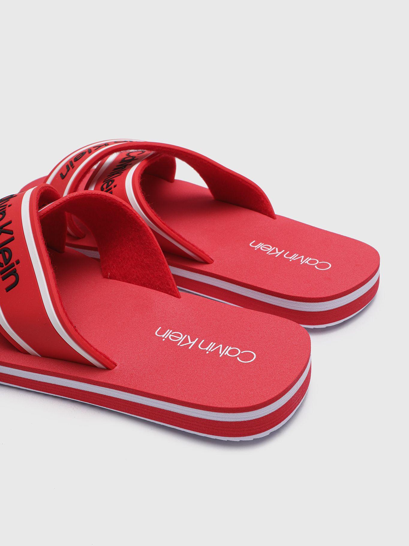 Sandalia Kcclaris Rojo Calvin Klein-3