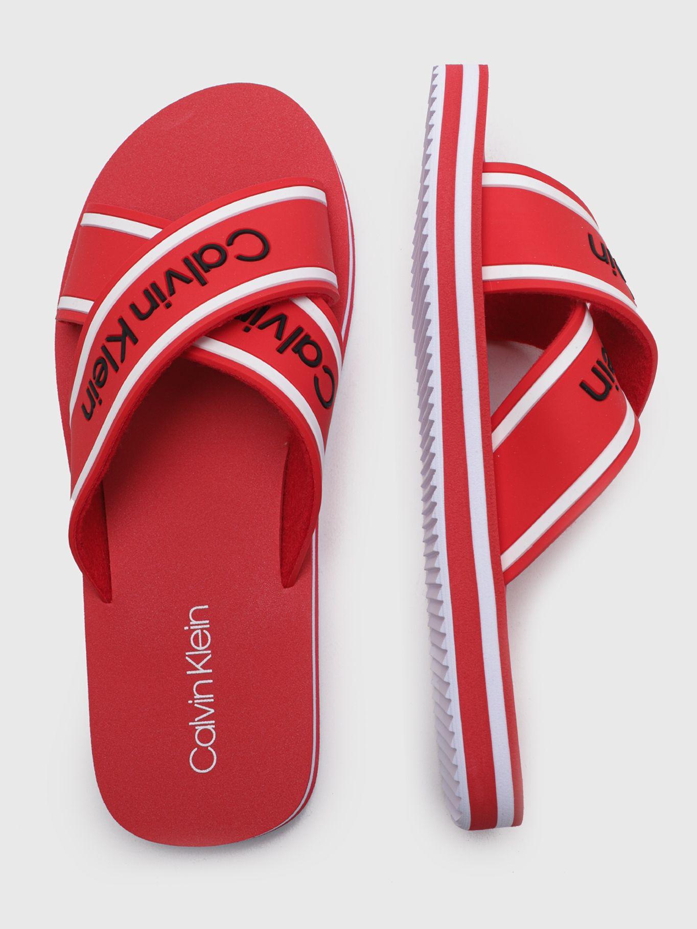 Sandalia Kcclaris Rojo Calvin Klein-1