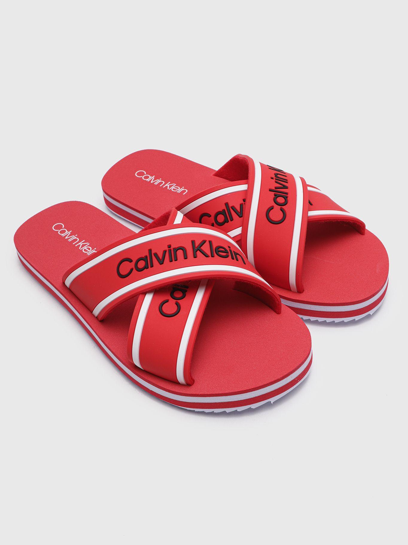 Sandalia Kcclaris Rojo Calvin Klein-0