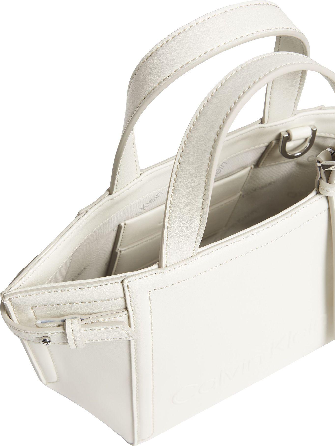 Cartera Minimal Hardware Blanco Calvin Klein-2