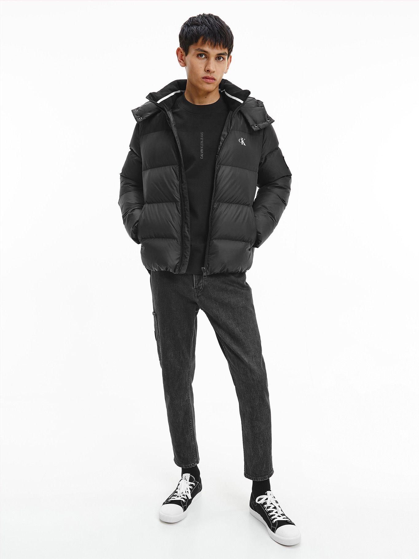 Parka Essentials Negro Calvin Klein-1
