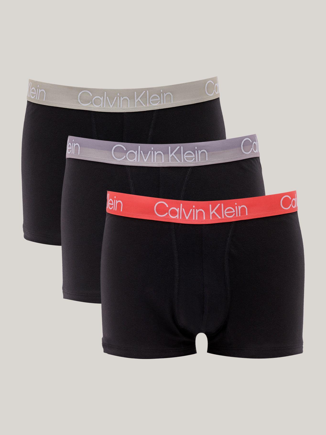 Pack 3 Bóxers Trunk Modern Structure Negro Calvin Klein-0