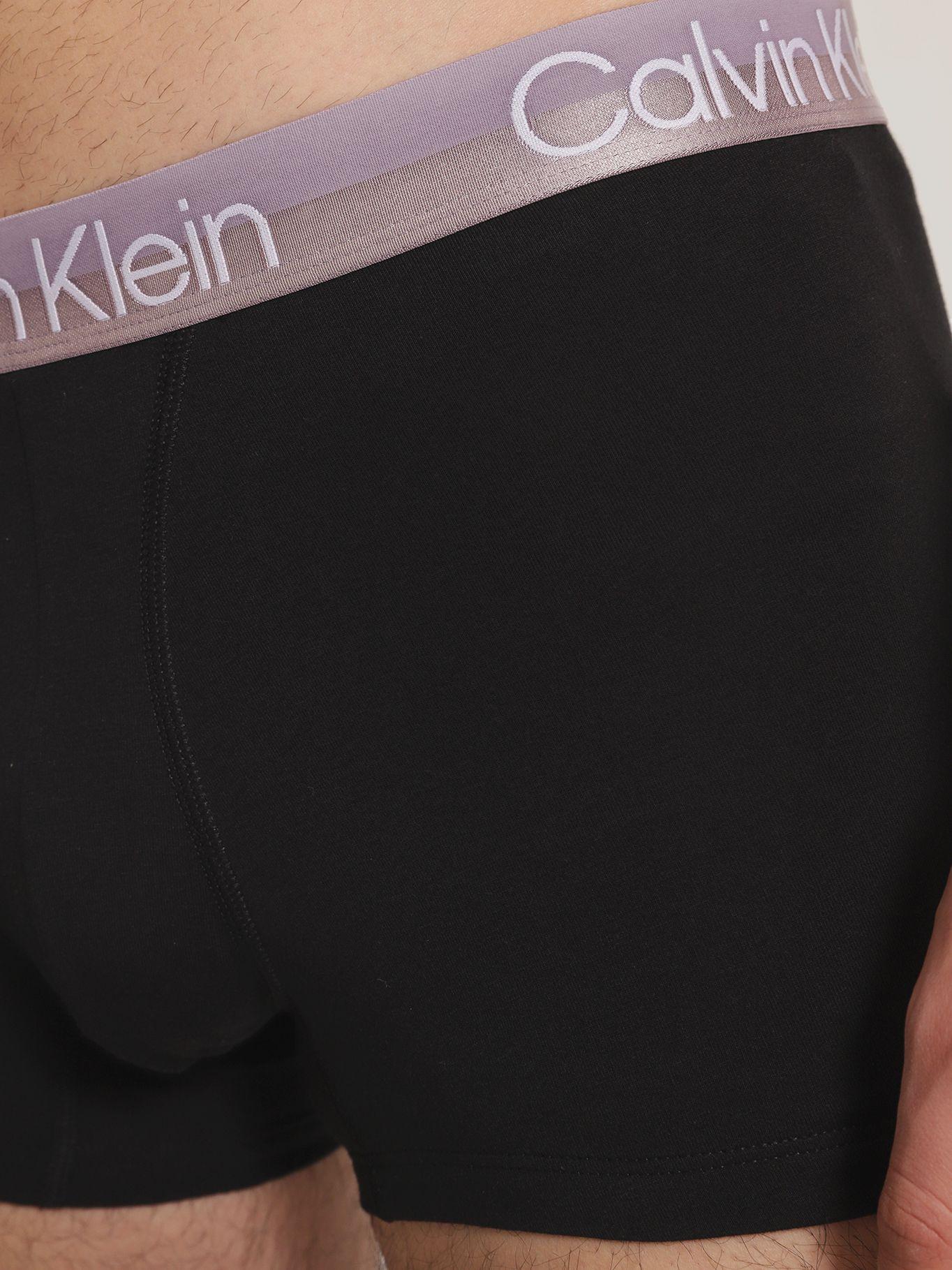 Pack 3 Bóxers Trunk Modern Structure Negro Calvin Klein-4