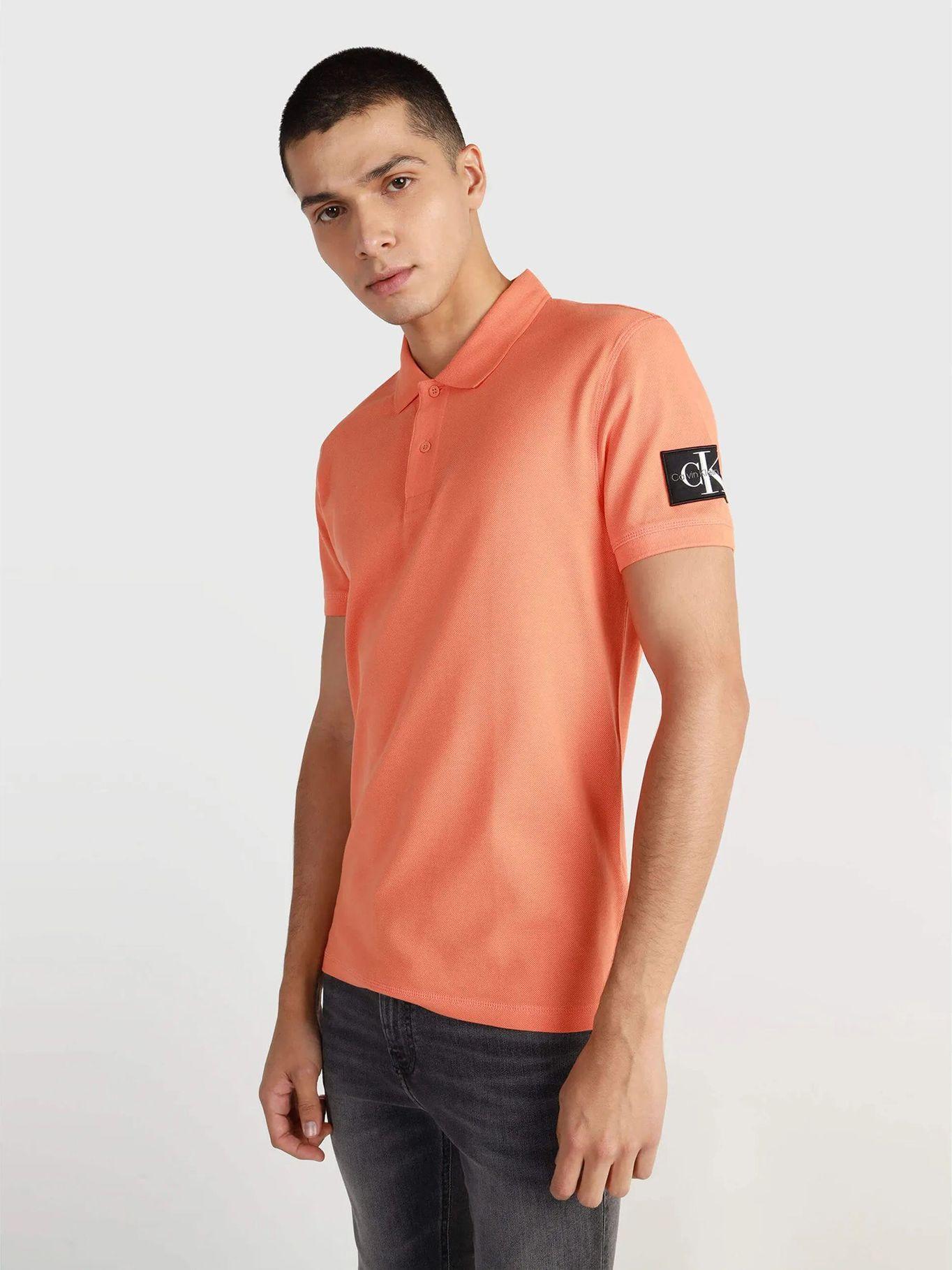 Polo Badge  Naranja Calvin Klein-0