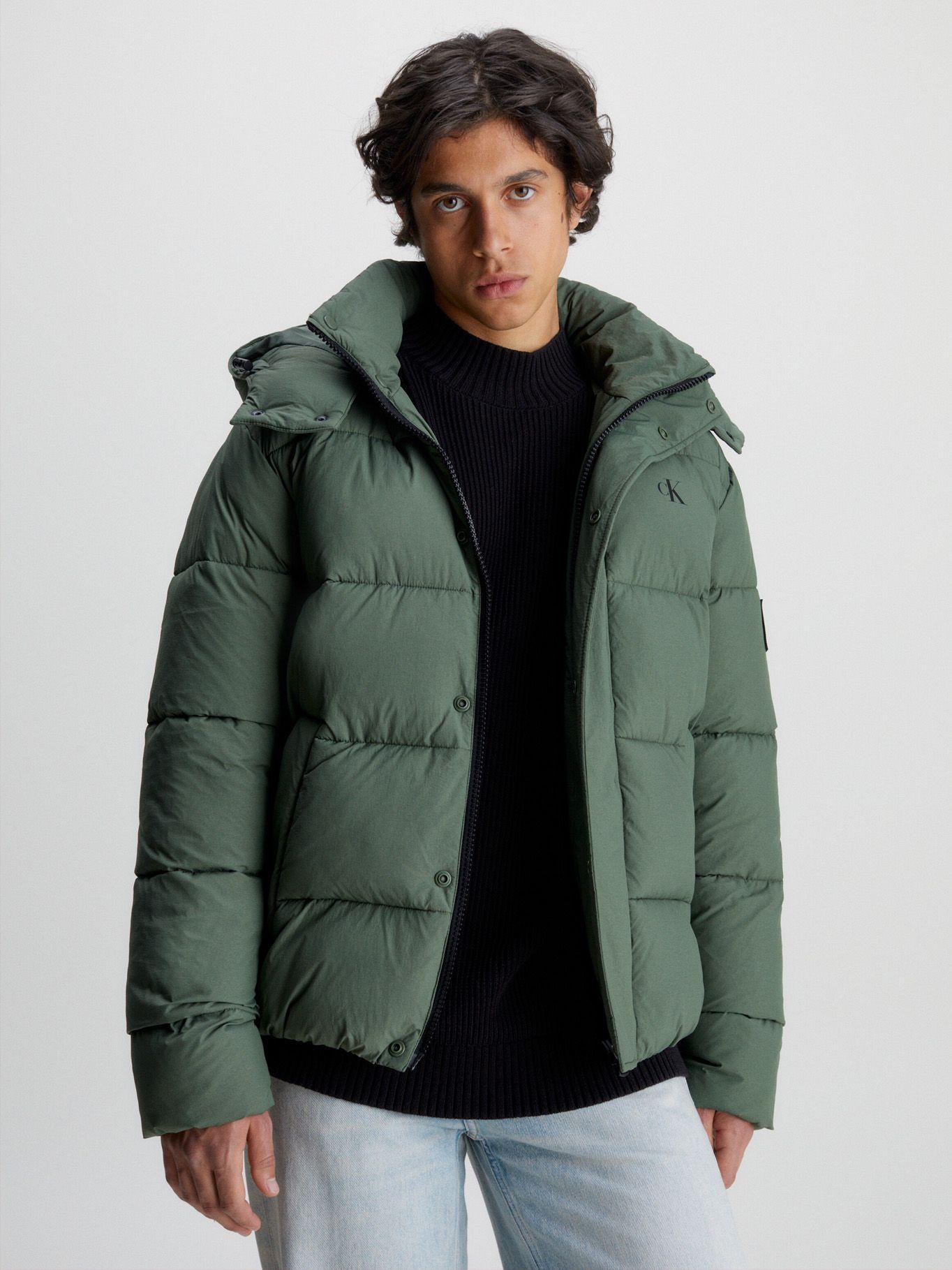 Parka Essentials Non Down Verde 708 Calvin Klein-0